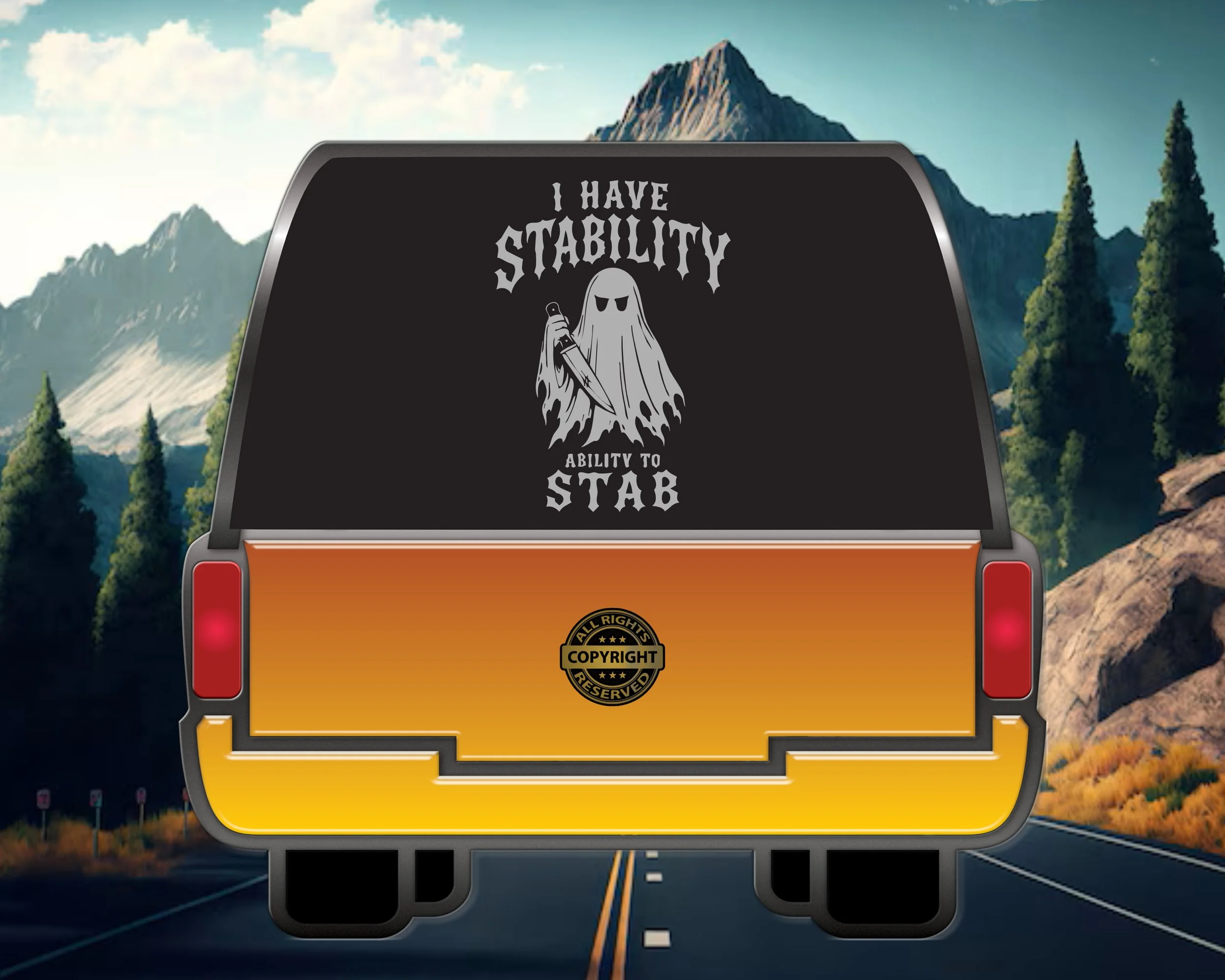 I Have Stability  Vinyl Decal    Decal-494
