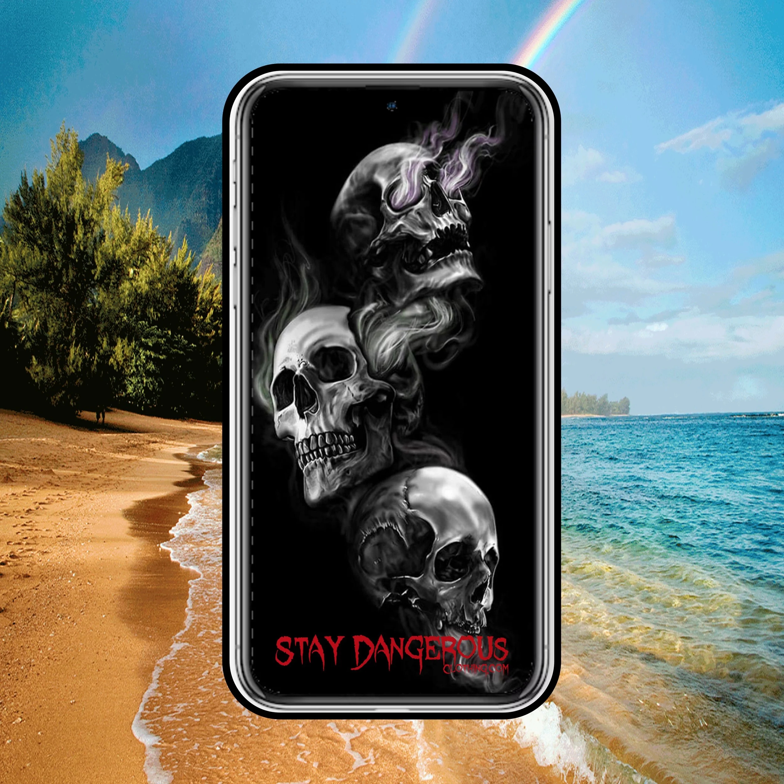 Stay Dangerous Cell Phone Background