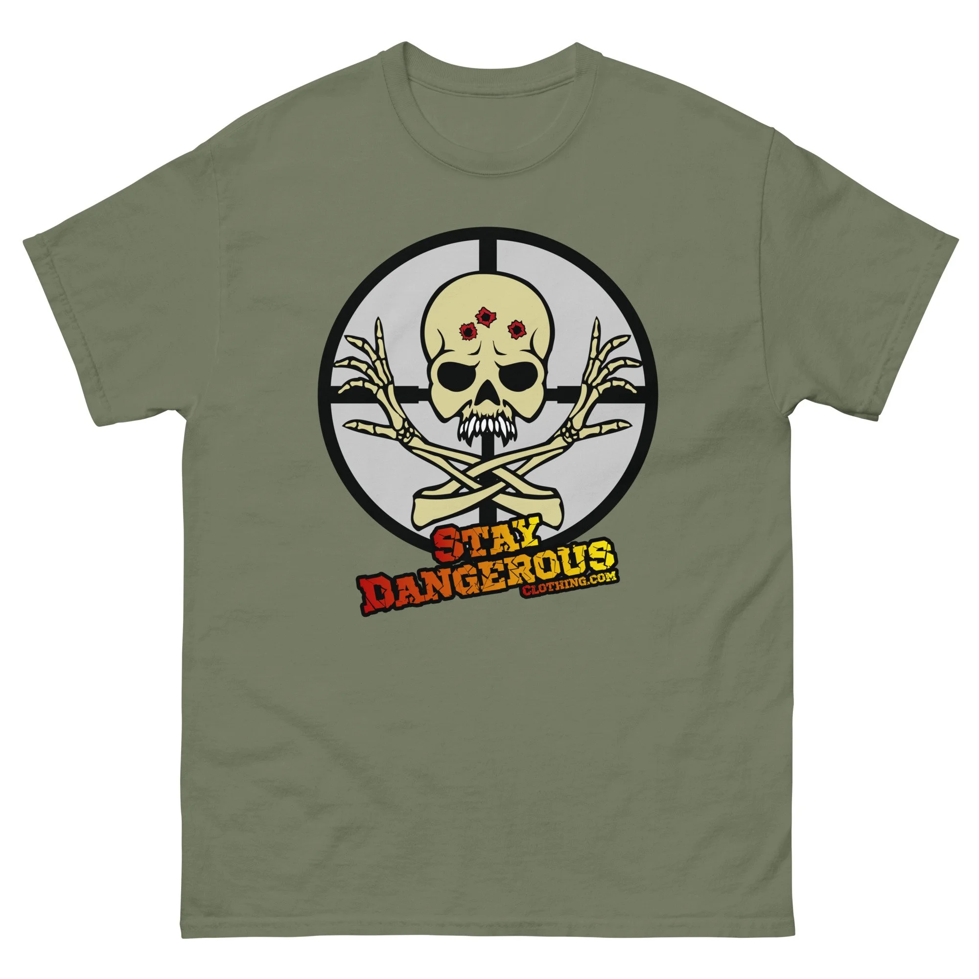 Stay Dangerous Skull & Bones Unisex T-Shirt