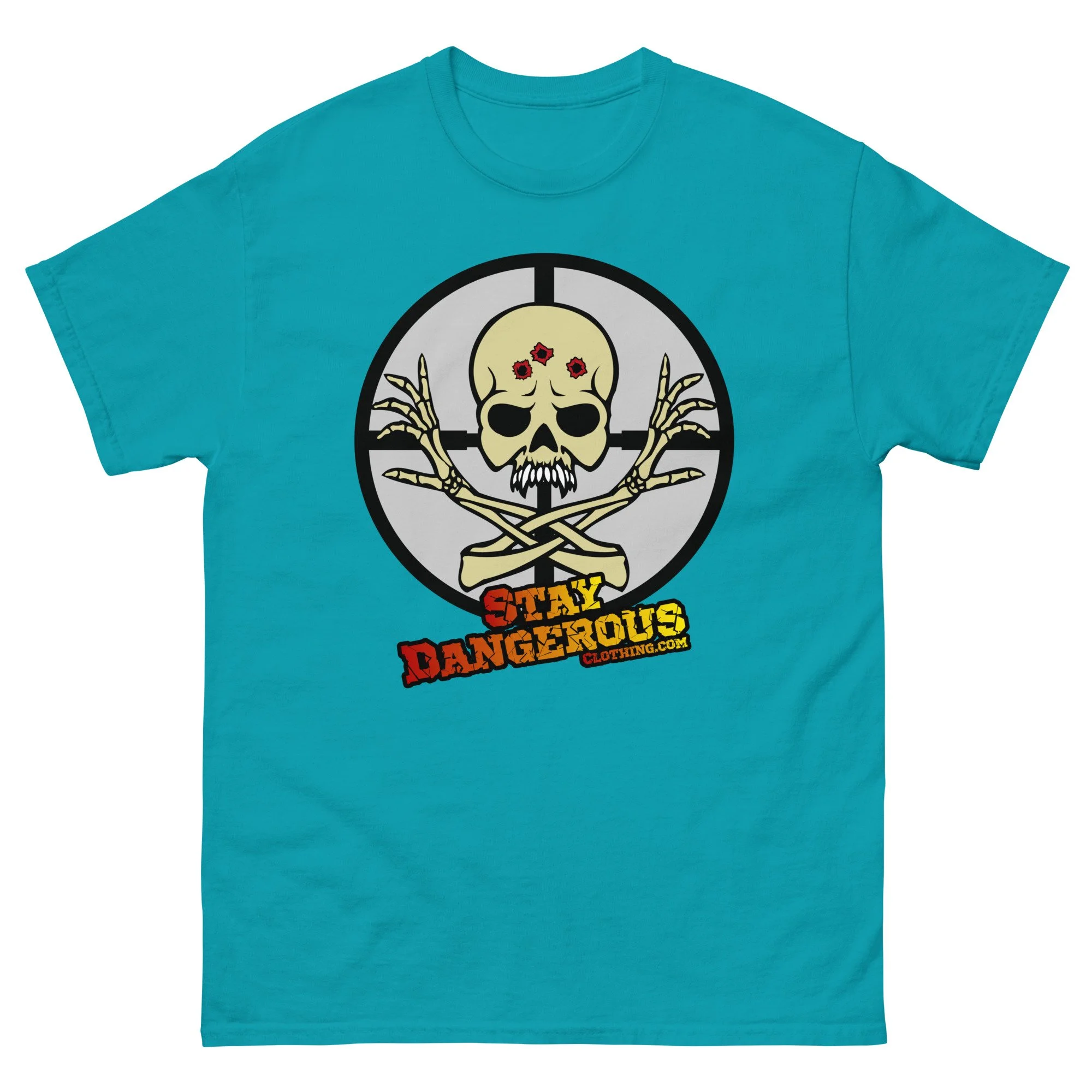 Stay Dangerous Skull & Bones Unisex T-Shirt