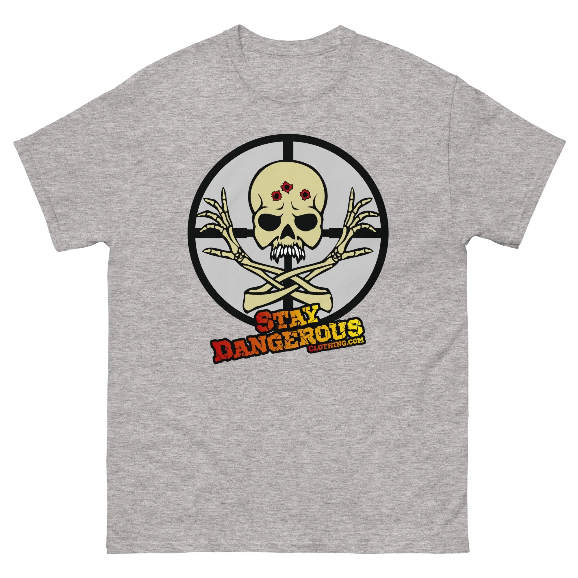Stay Dangerous Skull & Bones Unisex T-Shirt