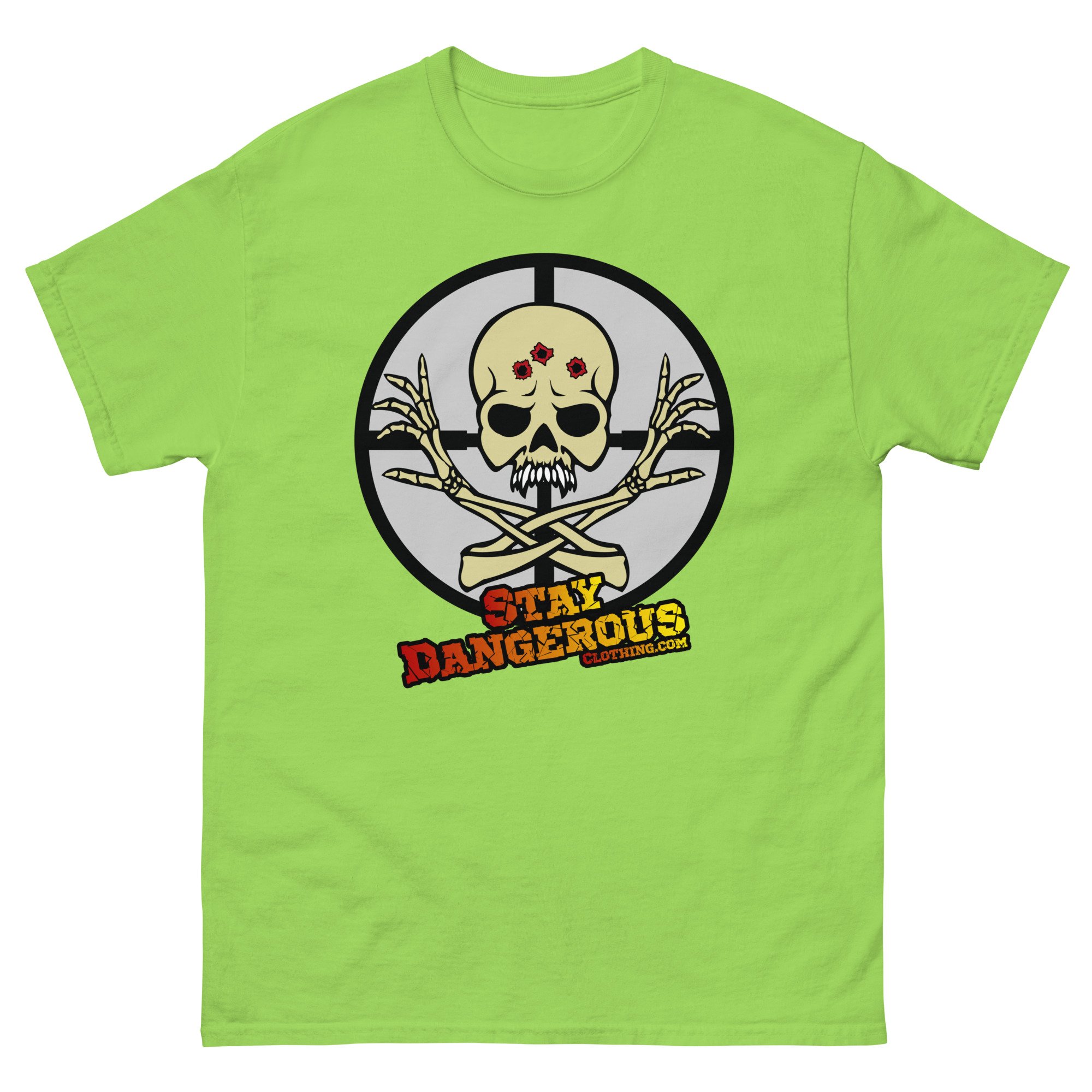 Stay Dangerous Skull & Bones Unisex T-Shirt