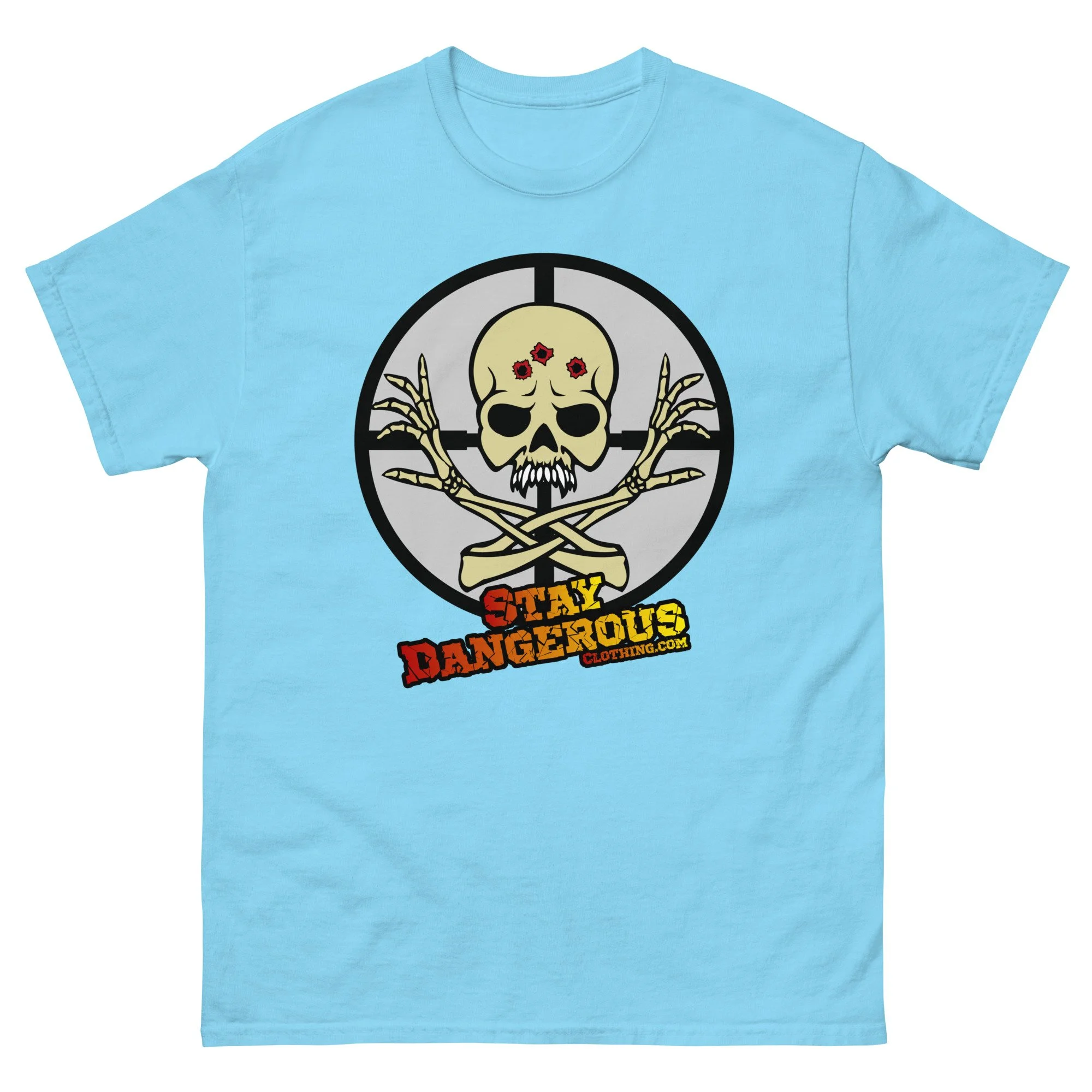Stay Dangerous Skull & Bones Unisex T-Shirt