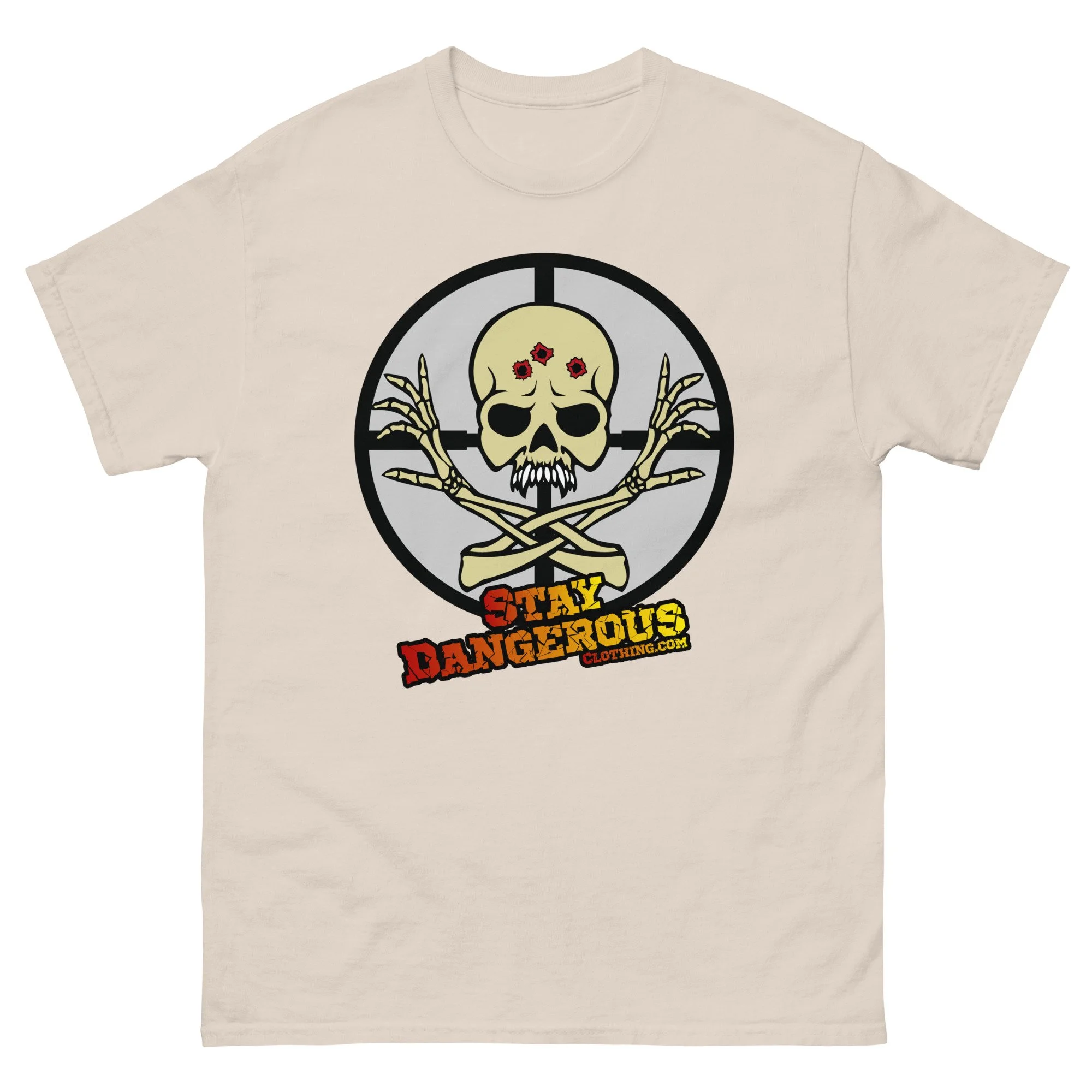 Stay Dangerous Skull & Bones Unisex T-Shirt