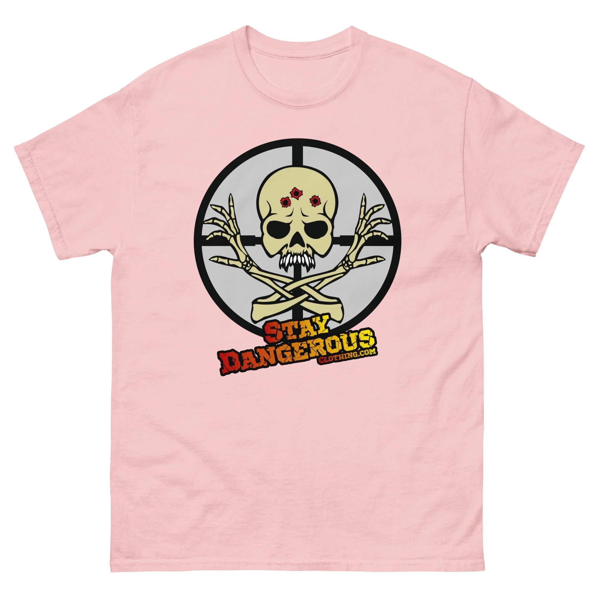 Stay Dangerous Skull & Bones Unisex T-Shirt