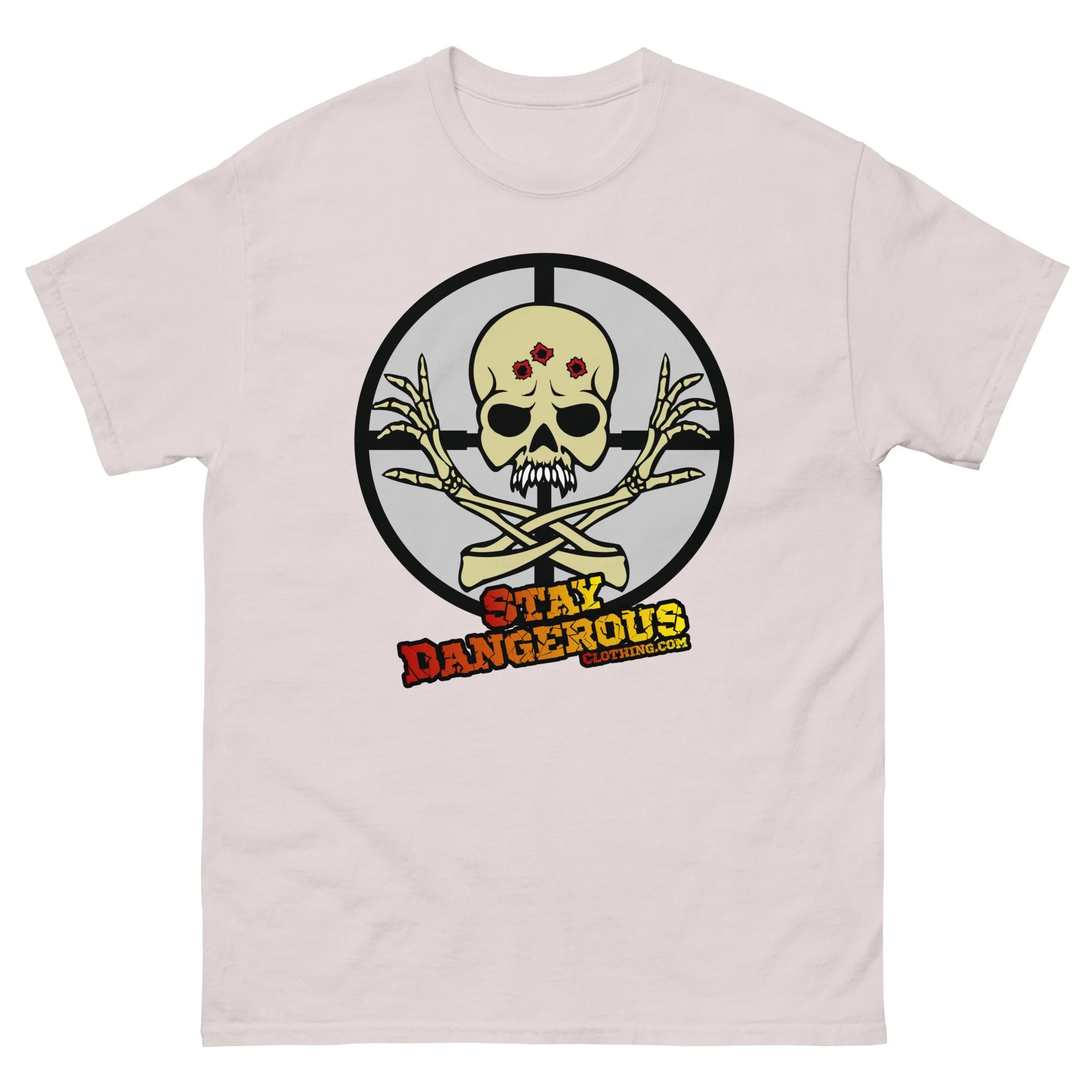 Stay Dangerous Skull & Bones Unisex T-Shirt