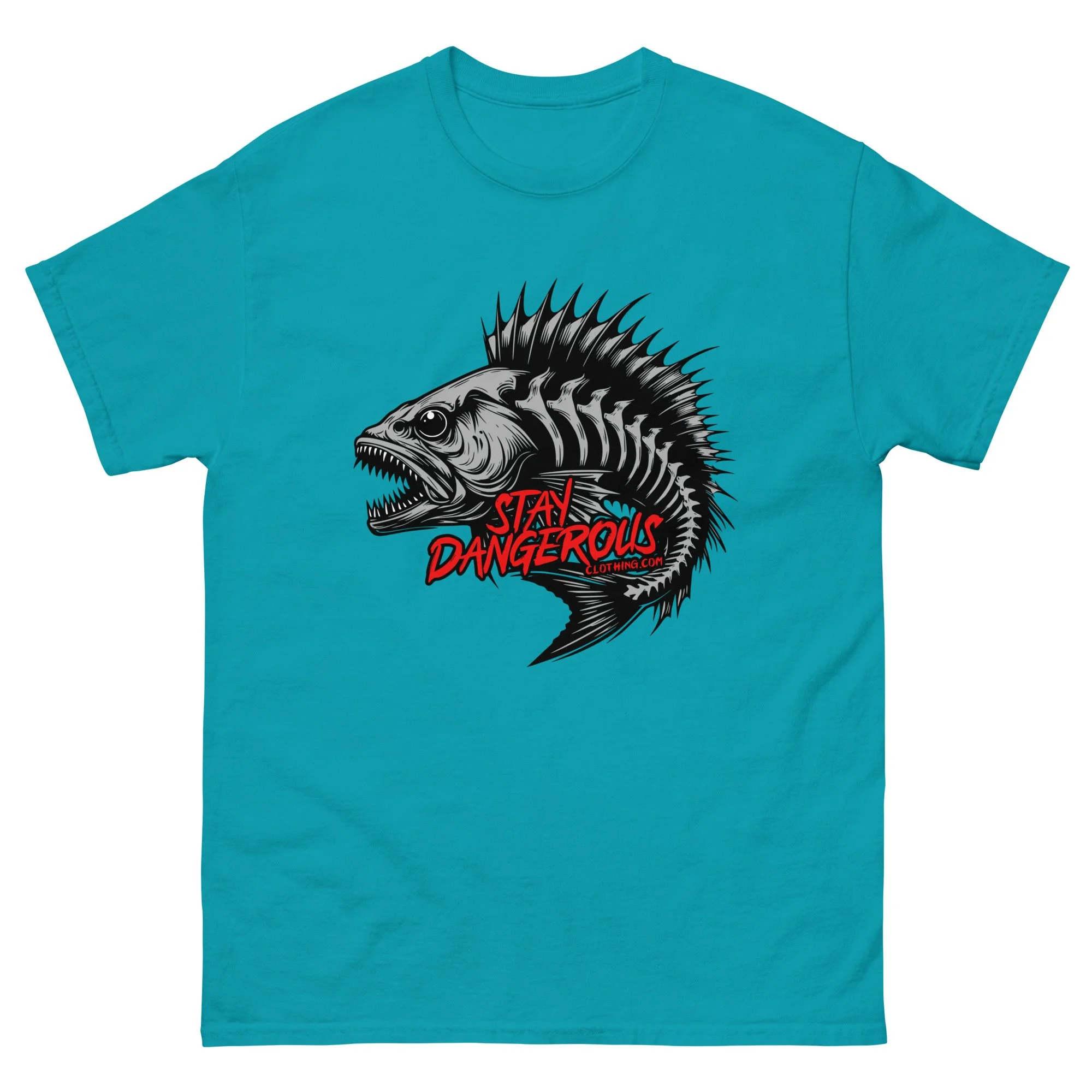 Stay Dangerous Fish Bones Unisex T-Shirt