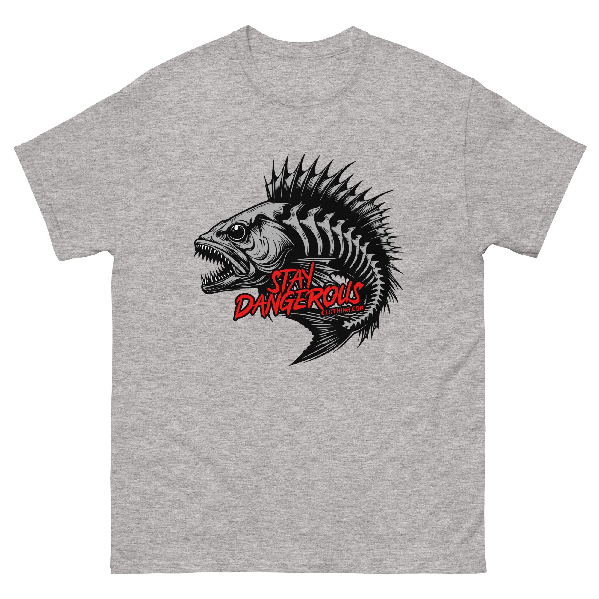 Stay Dangerous Fish Bones Unisex T-Shirt
