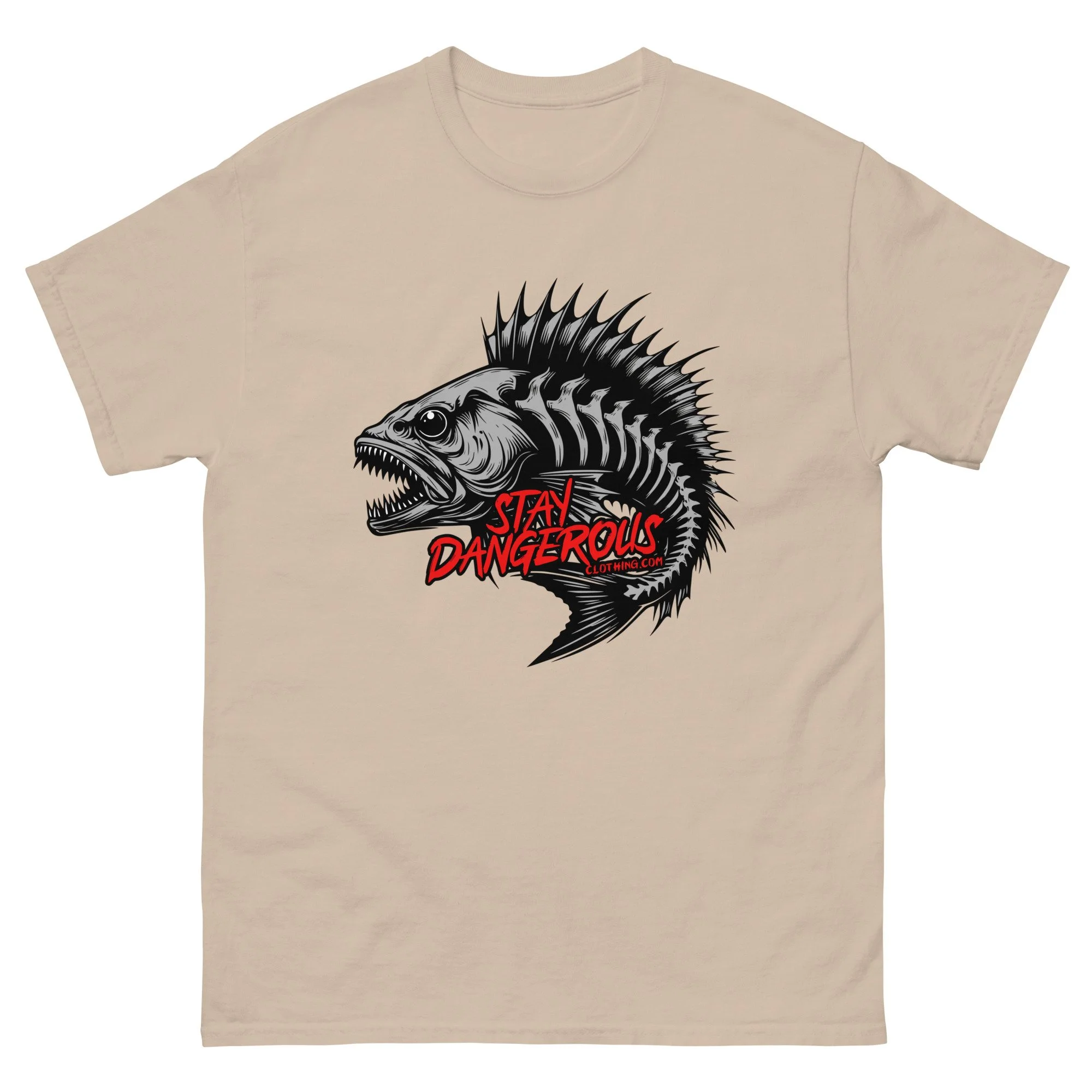 Stay Dangerous Fish Bones Unisex T-Shirt
