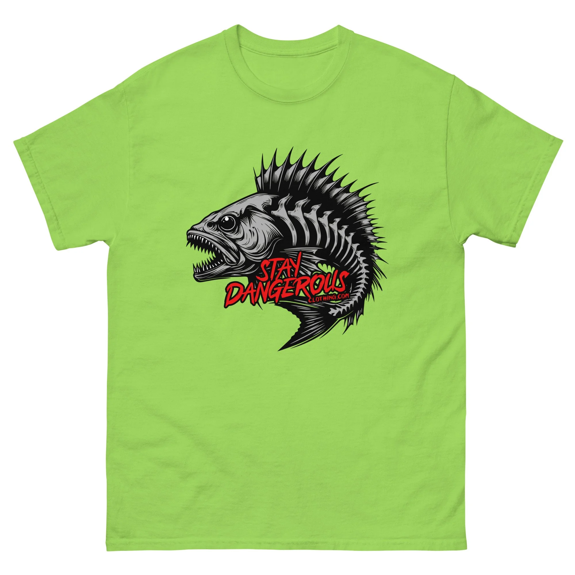 Stay Dangerous Fish Bones Unisex T-Shirt