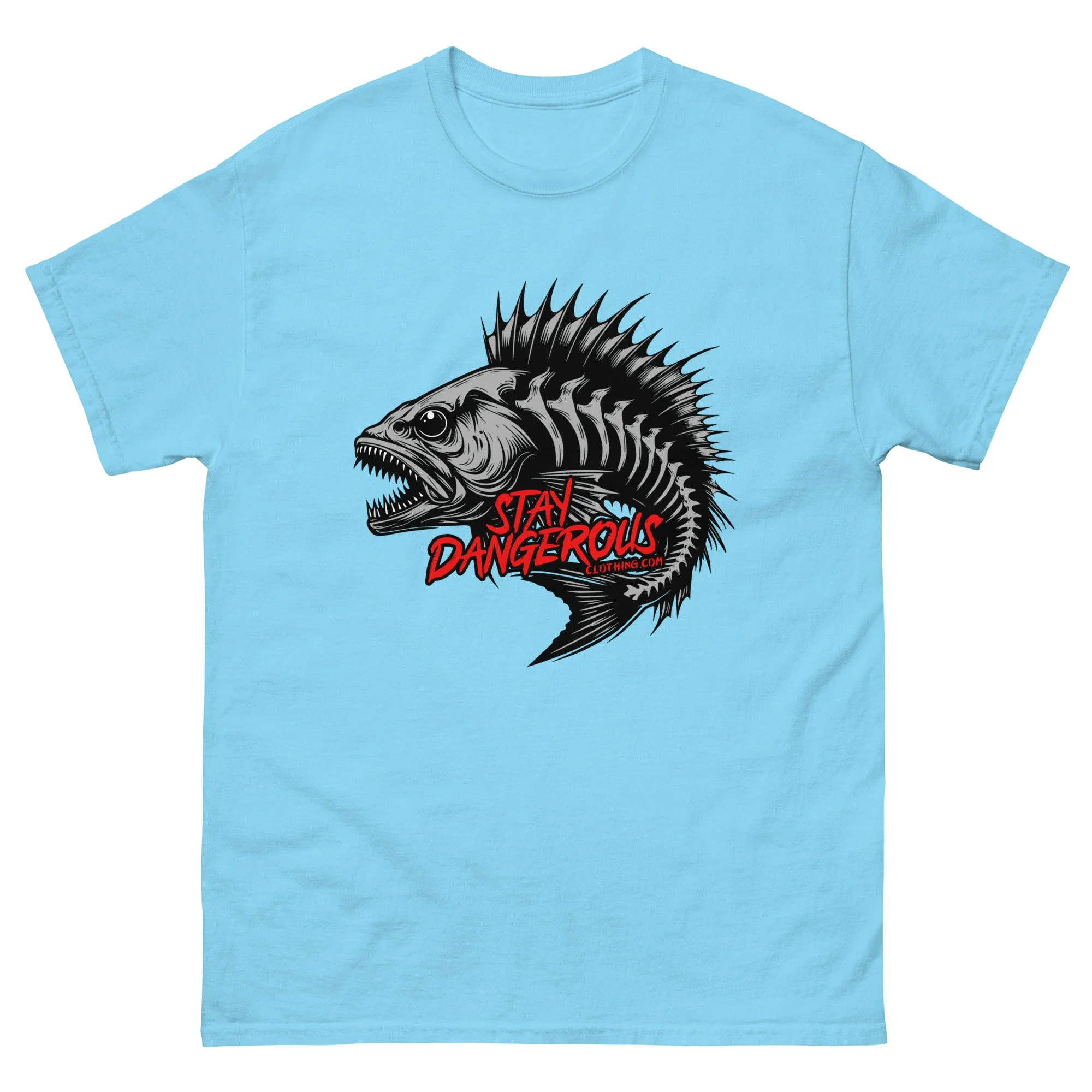 Stay Dangerous Fish Bones Unisex T-Shirt