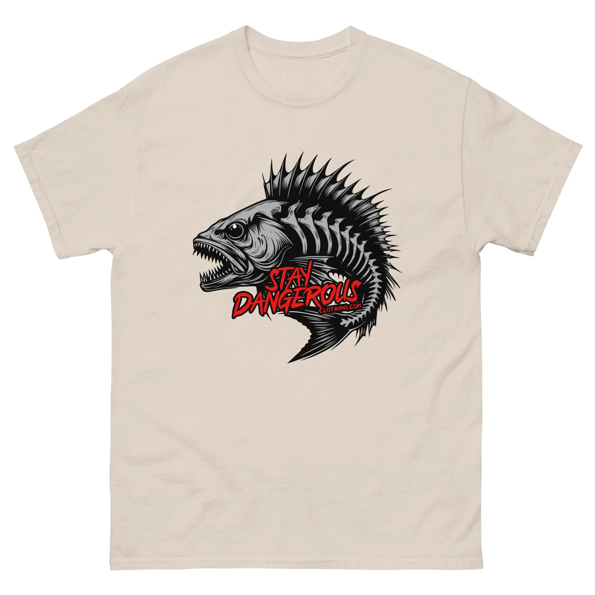 Stay Dangerous Fish Bones Unisex T-Shirt
