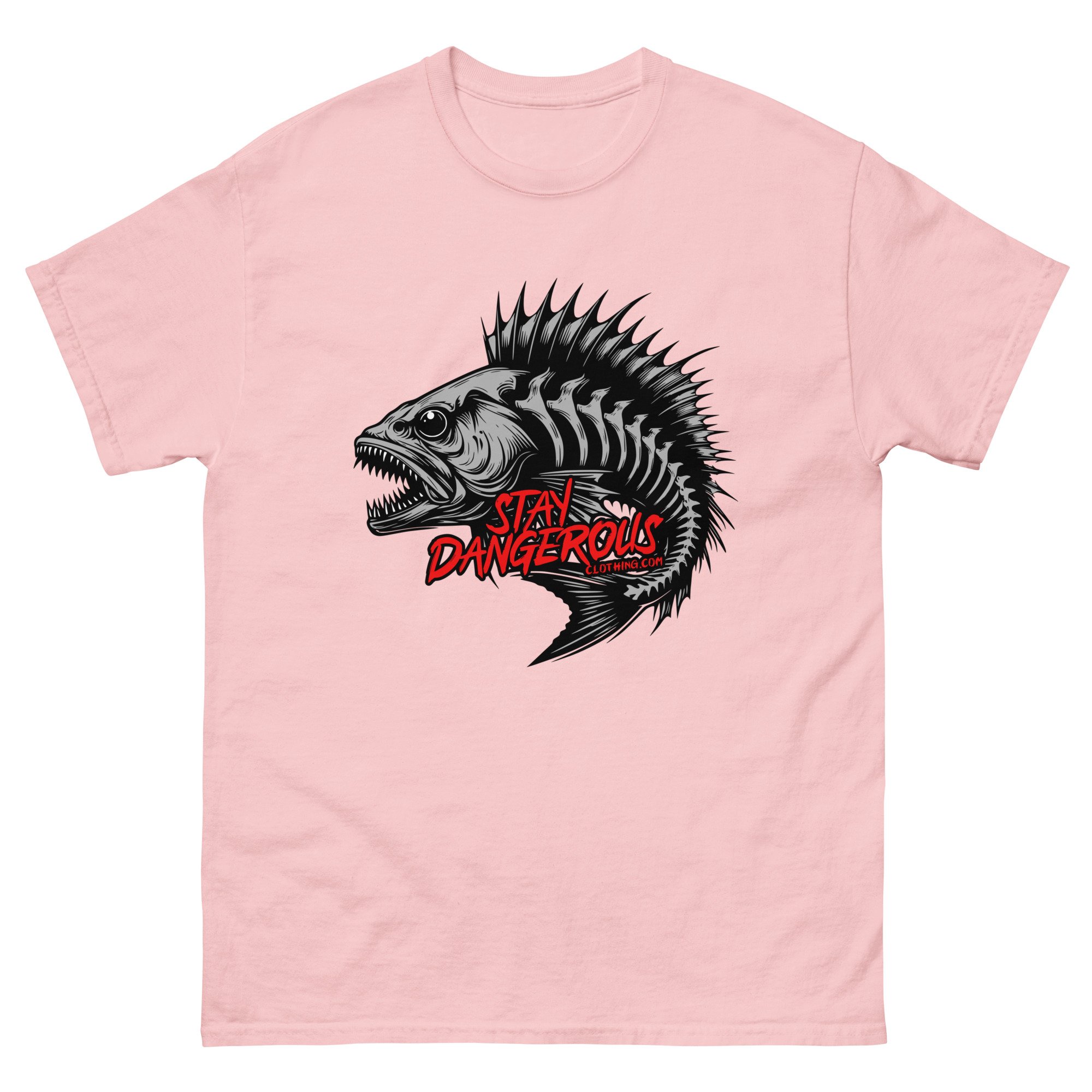 Stay Dangerous Fish Bones Unisex T-Shirt