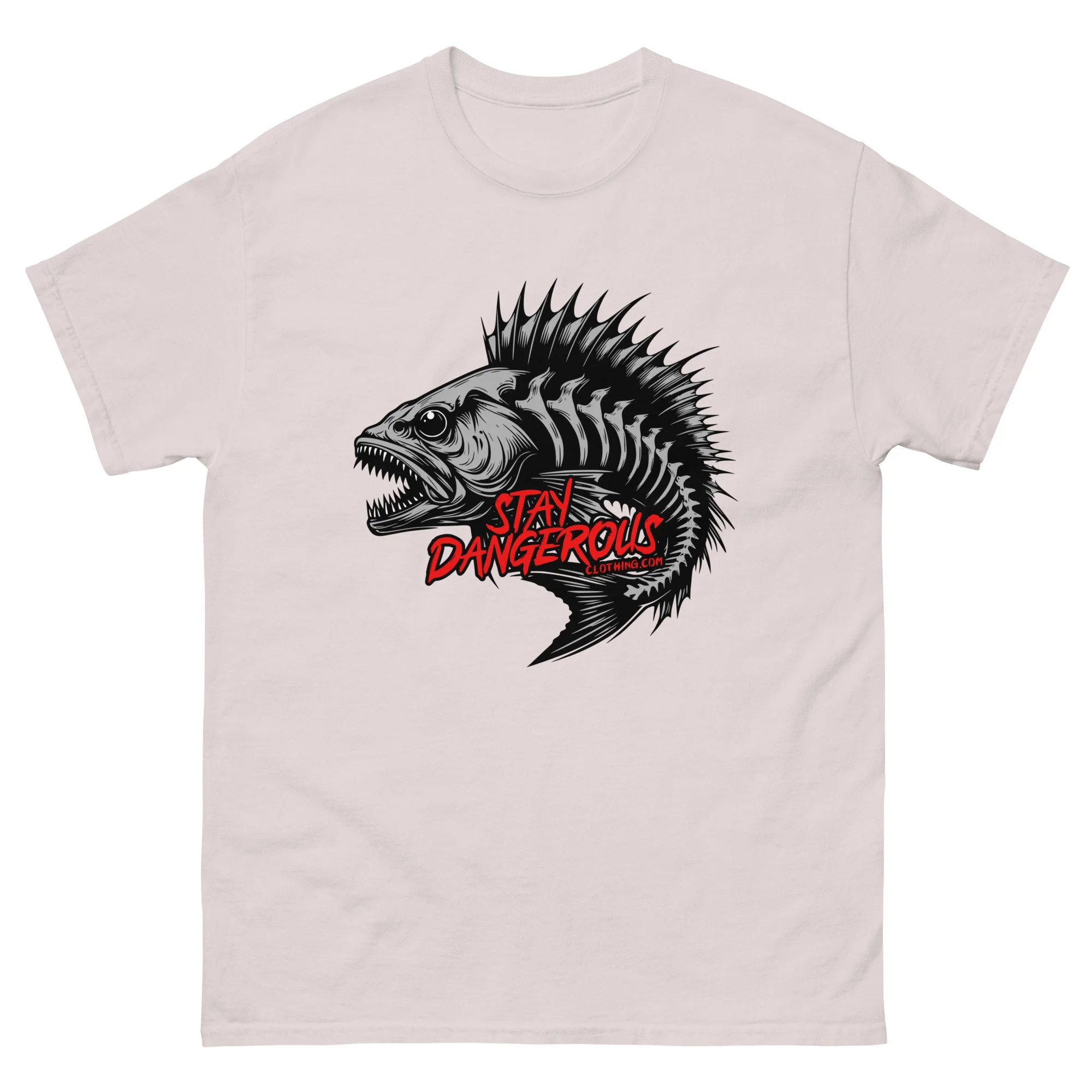 Stay Dangerous Fish Bones Unisex T-Shirt