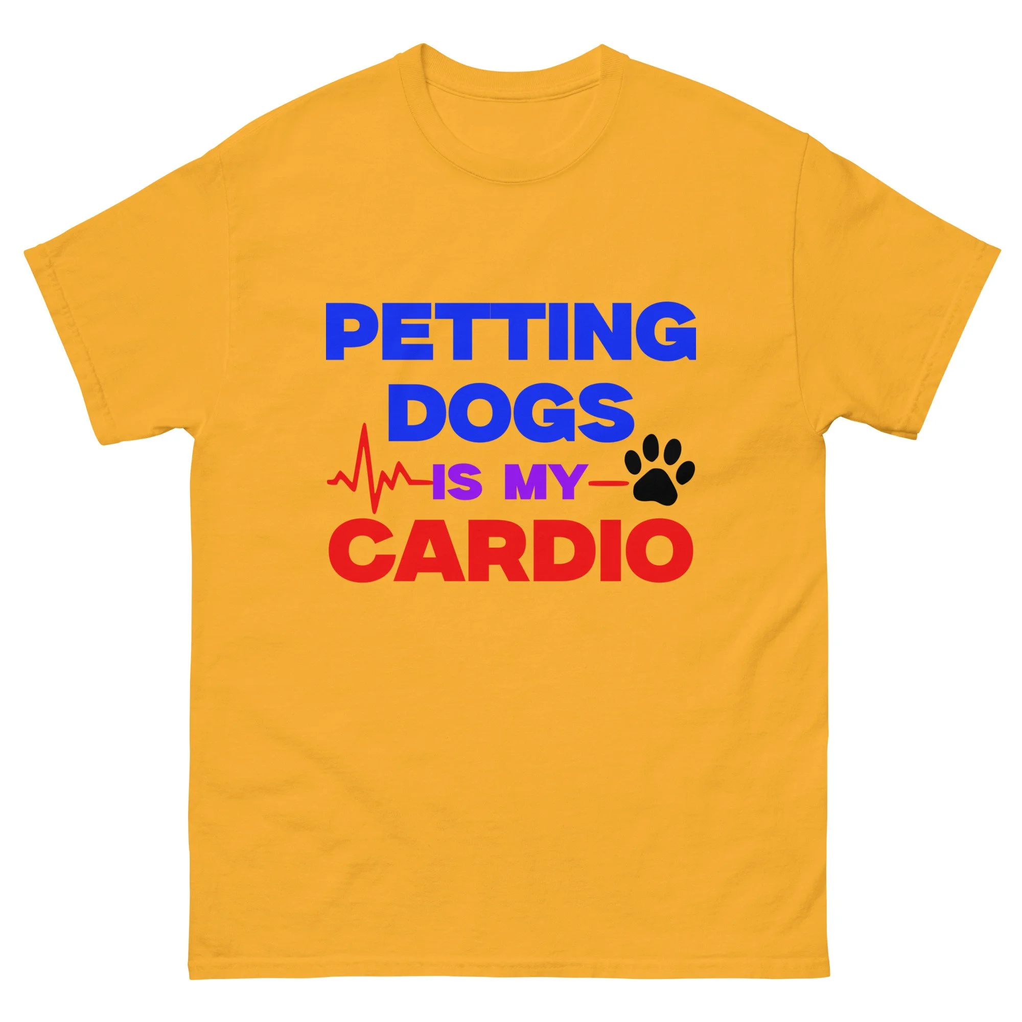 Petting Dogs is my Cardio Unisex T-Shirt