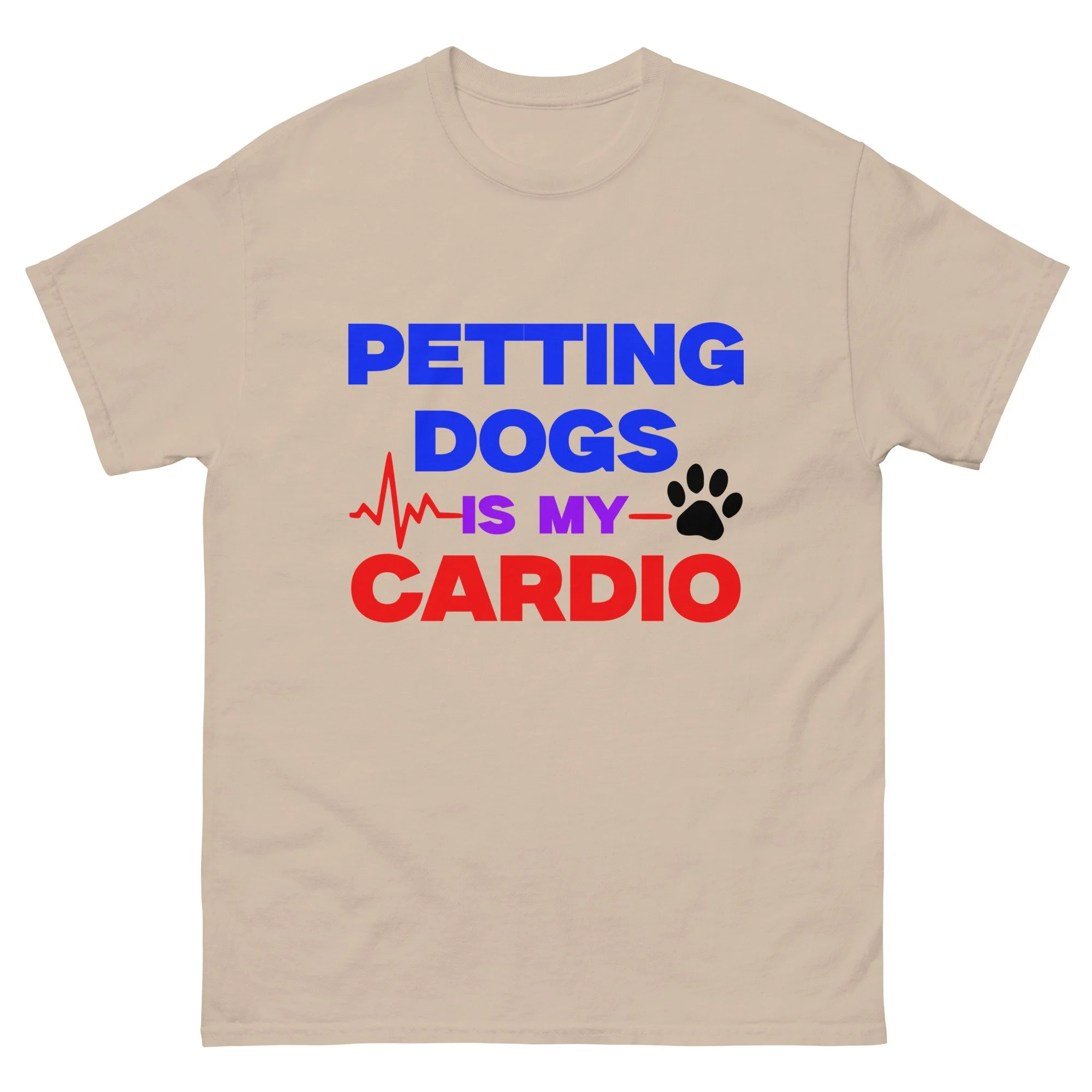 Petting Dogs is my Cardio Unisex T-Shirt