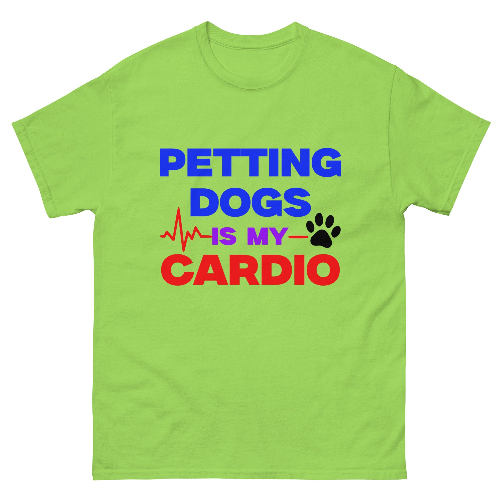 Petting Dogs is my Cardio Unisex T-Shirt