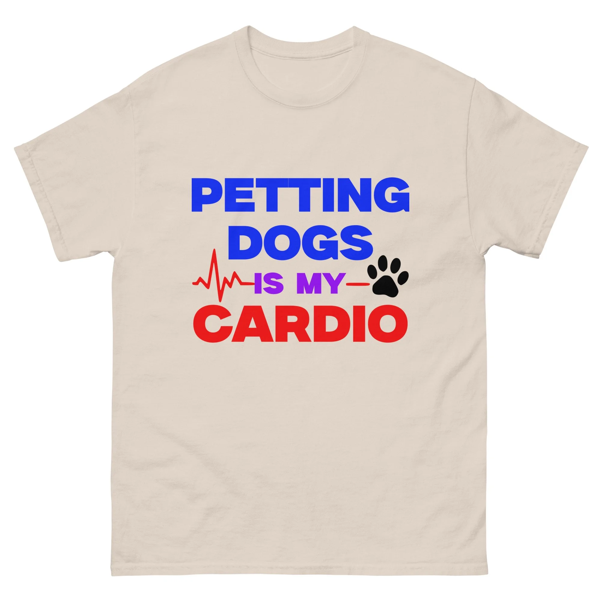 Petting Dogs is my Cardio Unisex T-Shirt