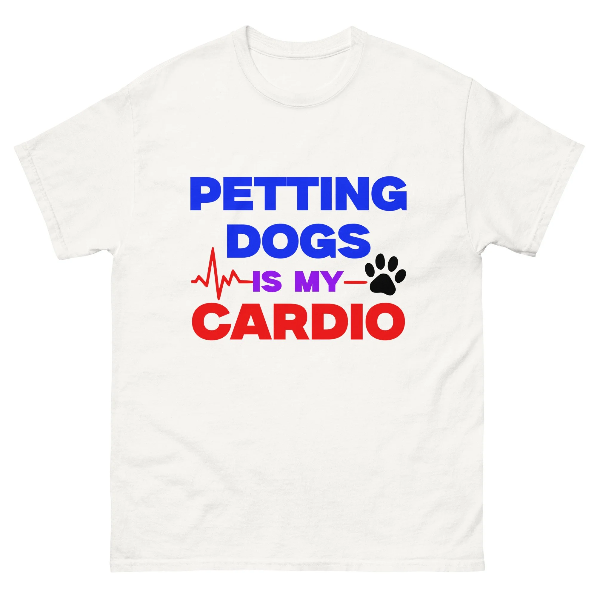 Petting Dogs is my Cardio Unisex T-Shirt