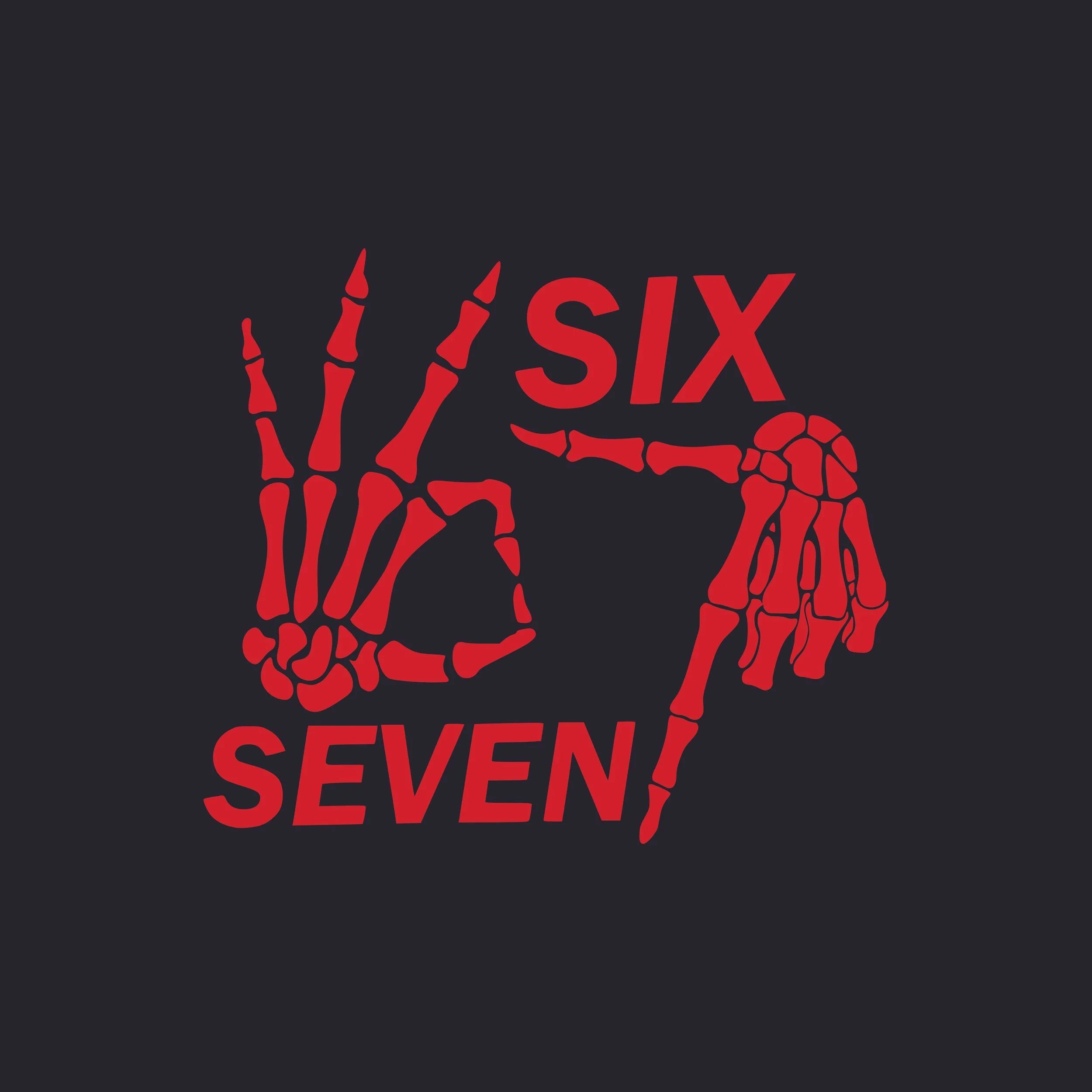 Six Seven Vinyl Decal