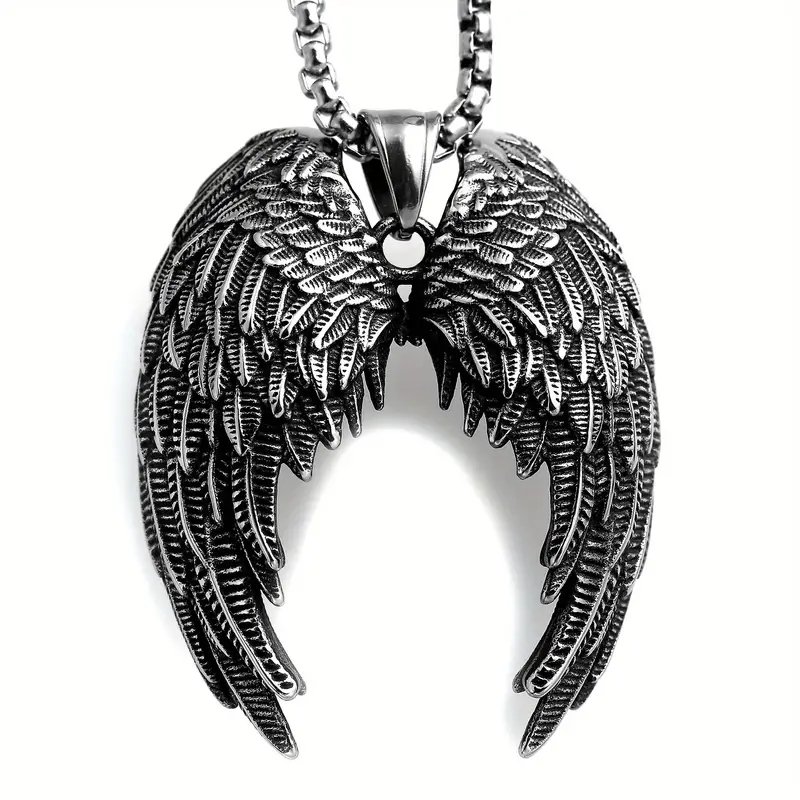 Angel Wings Stainless Steel  Necklace.jpg