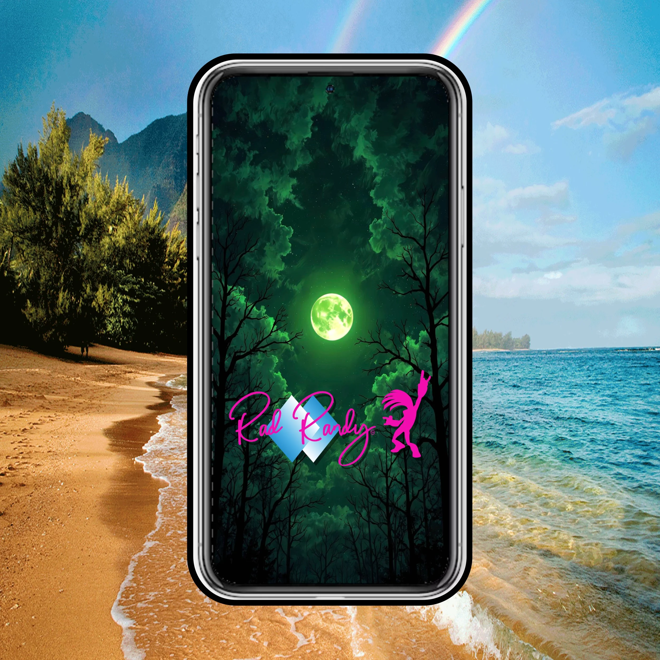 Rad Randy Cell Phone Background