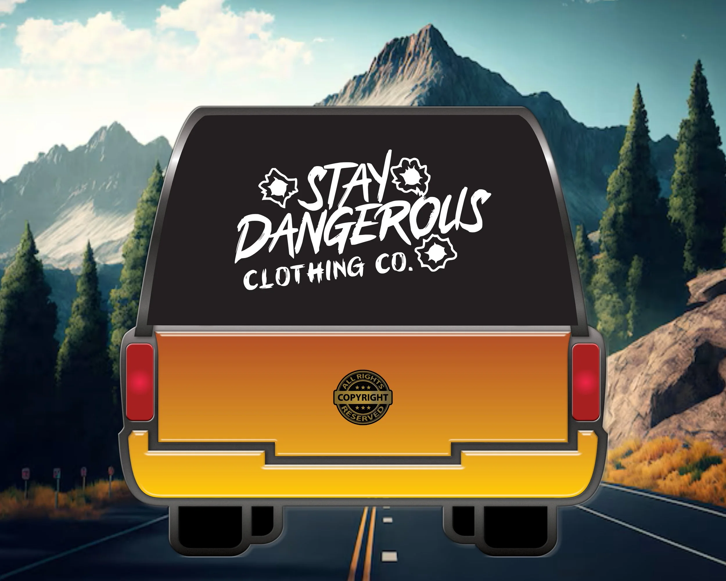 Stay Dangerous Vinyl Decal