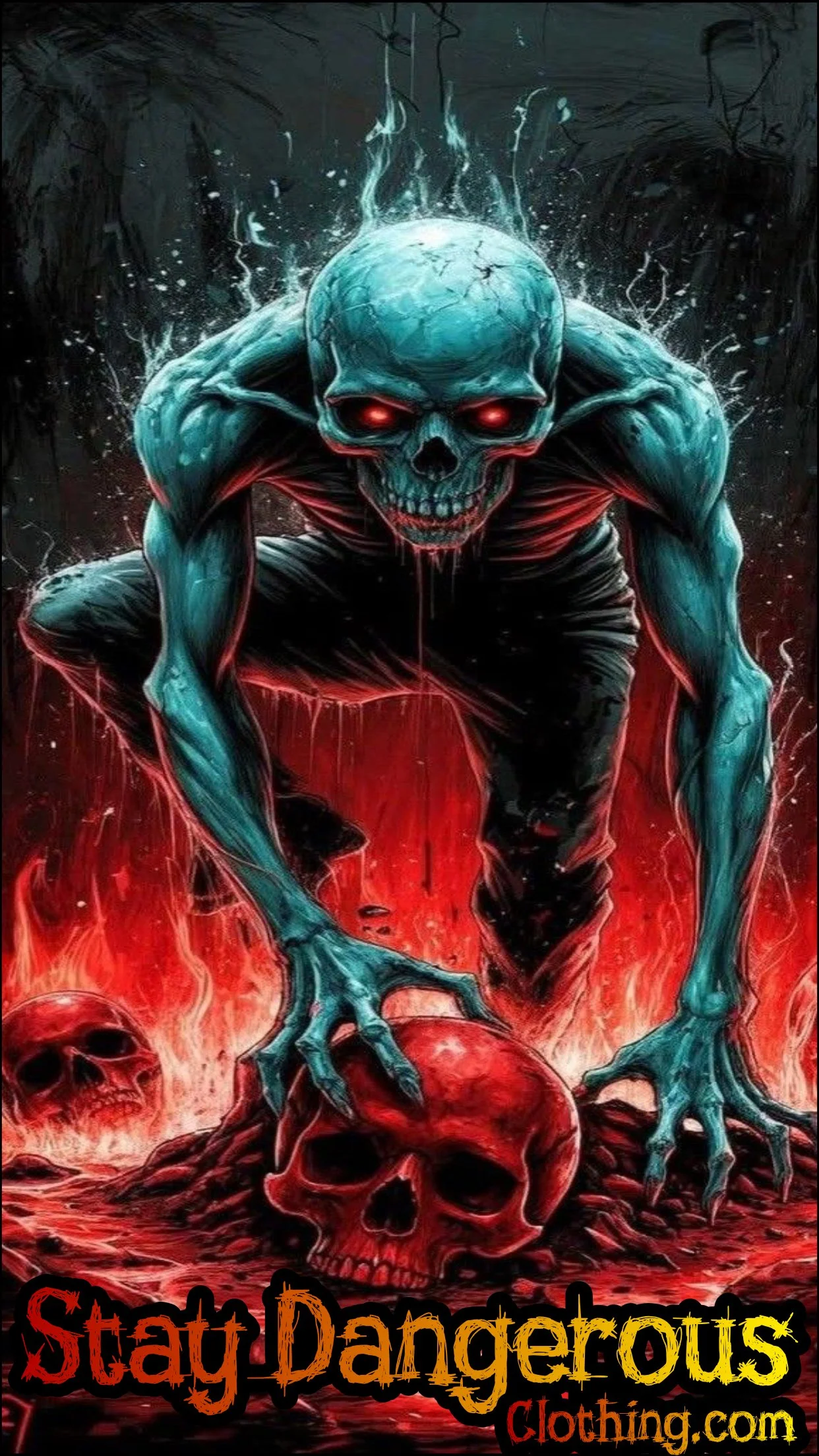 Stay Dangerous Cell Phone Background