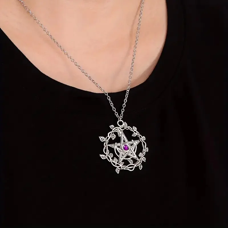 Pentagram Moon Necklace.2.jpg