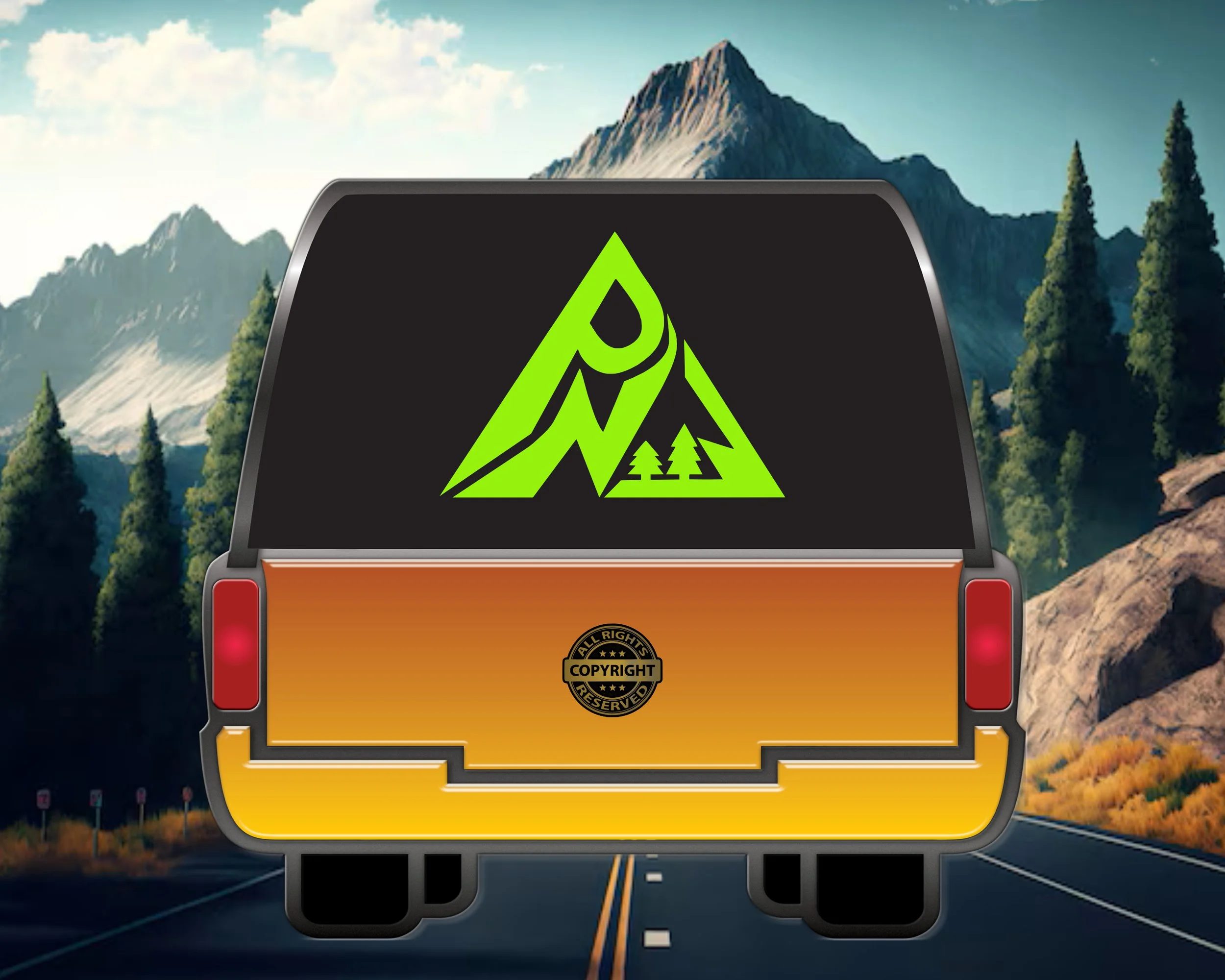 PNW  Vinyl Decal