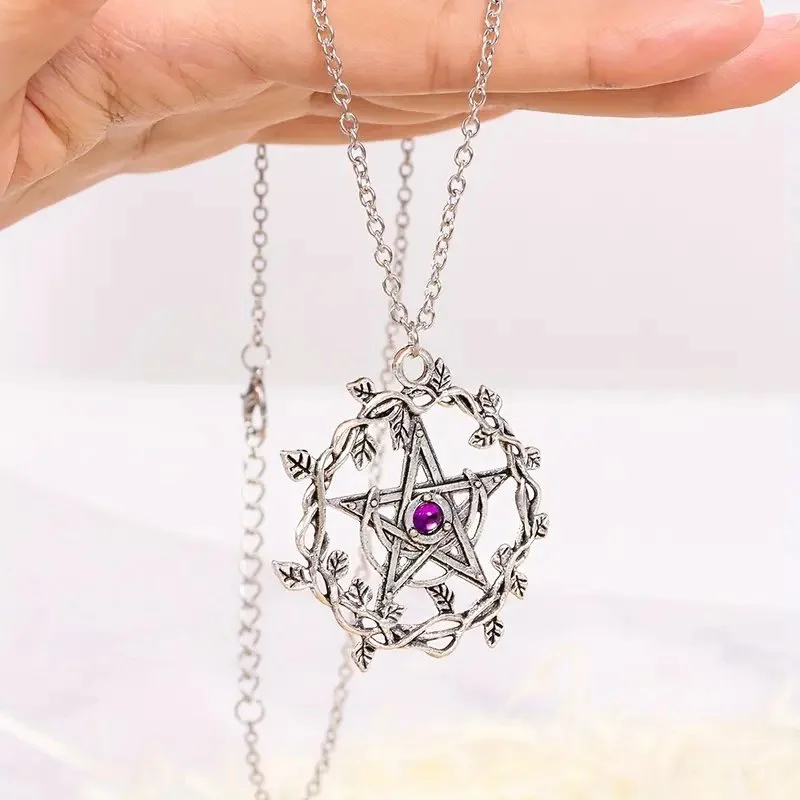 Pentagram Moon Necklace.3.jpg