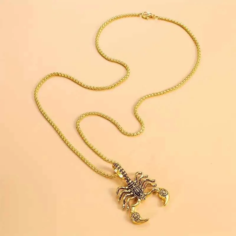 Titanium Steel Scorpion Necklace.1.jpg