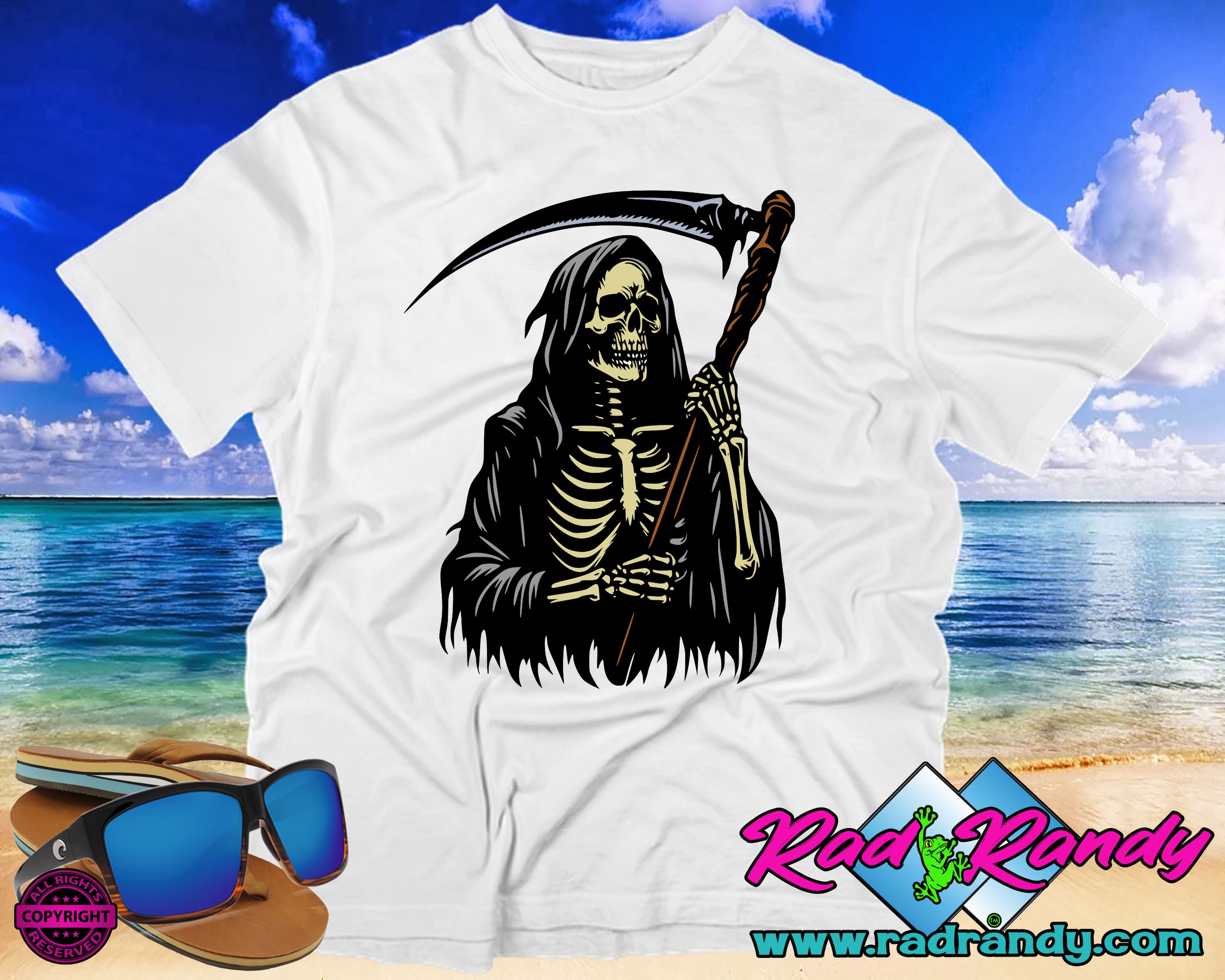 Grim Reaper. SVG, PNG and more. Digital files.