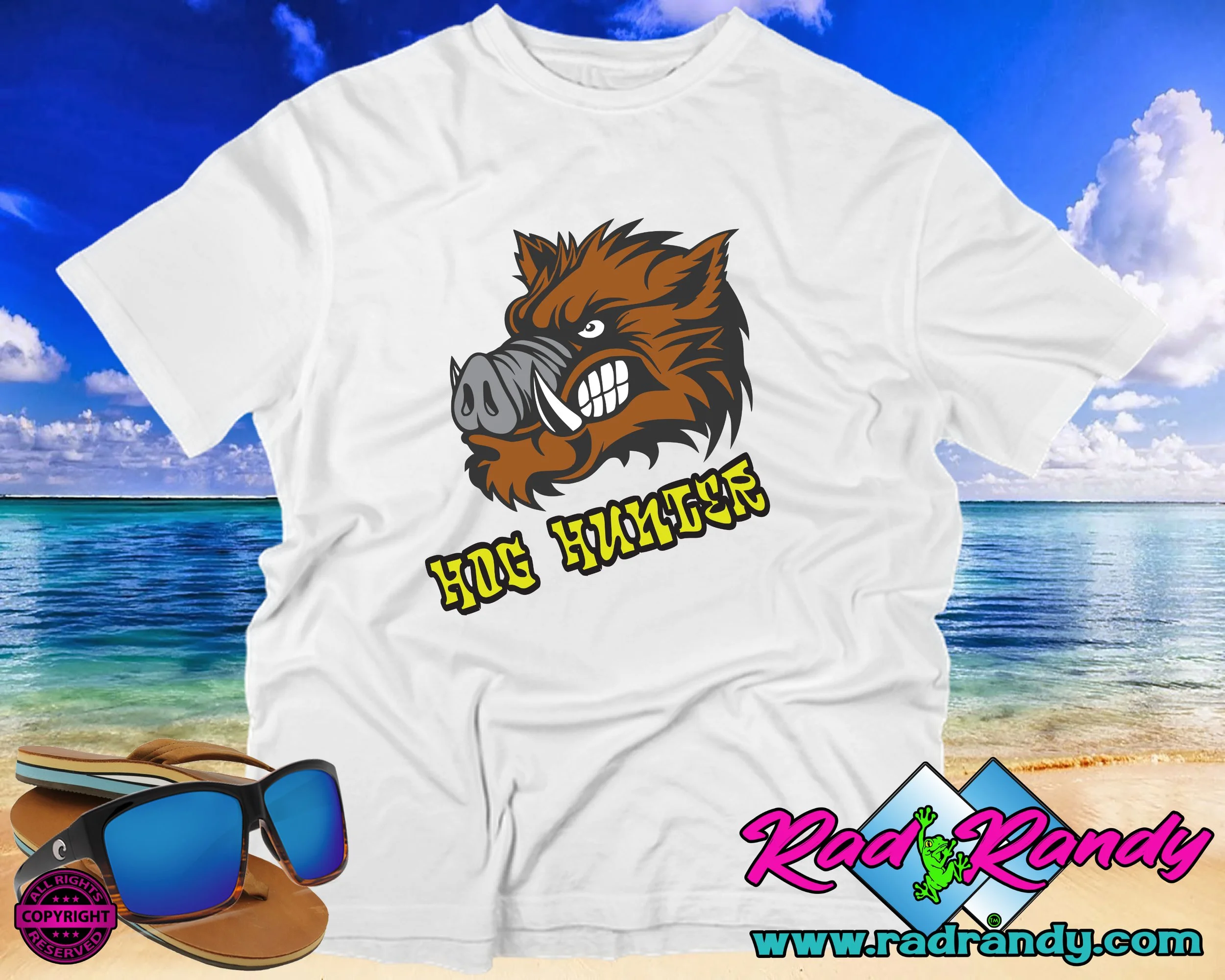 Hog Hunter. SVG, PNG and more. Digital files.