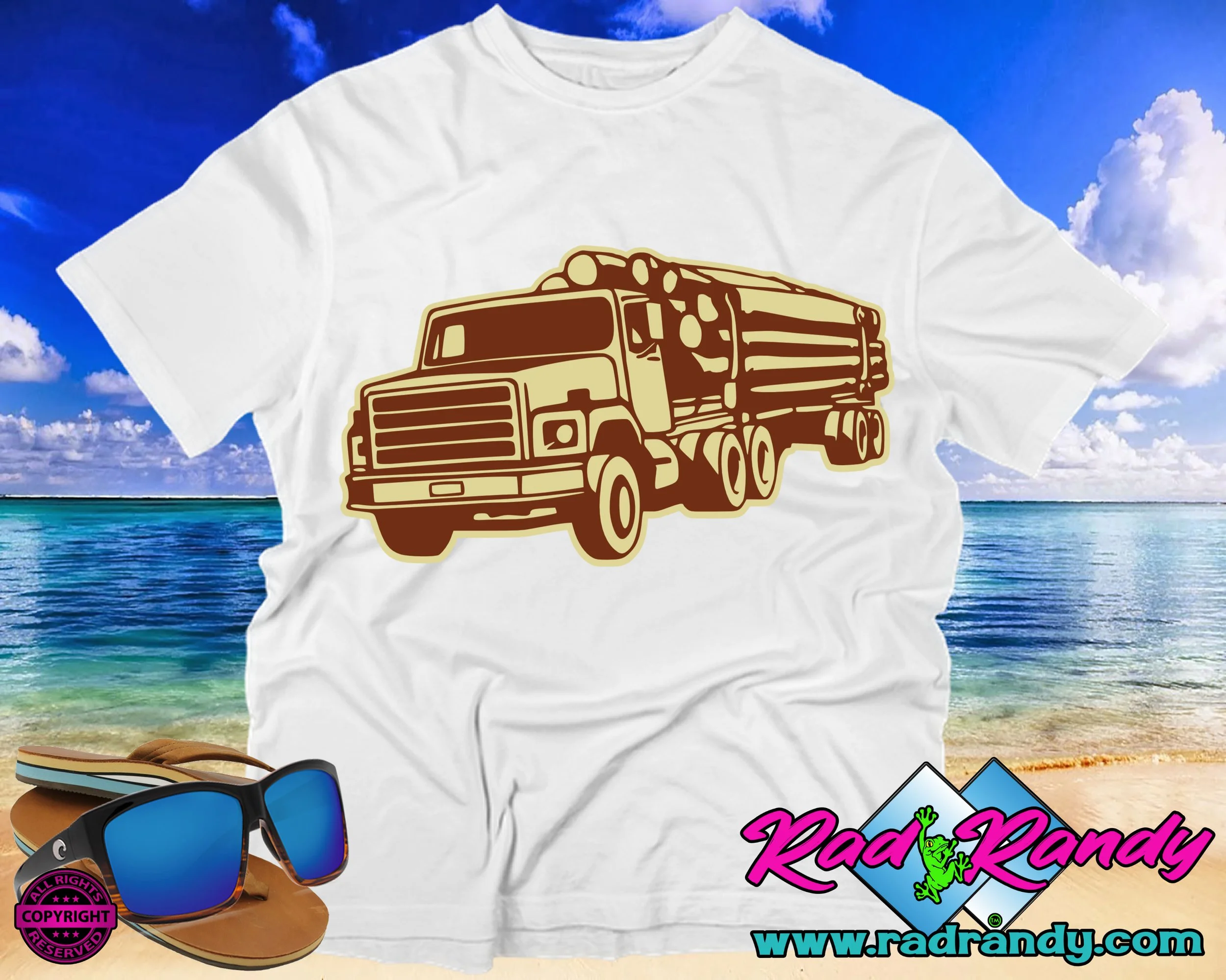 Log Truck. SVG, PNG and more. Digital files.