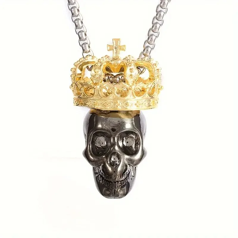 Skull & Crown Necklace..jpg