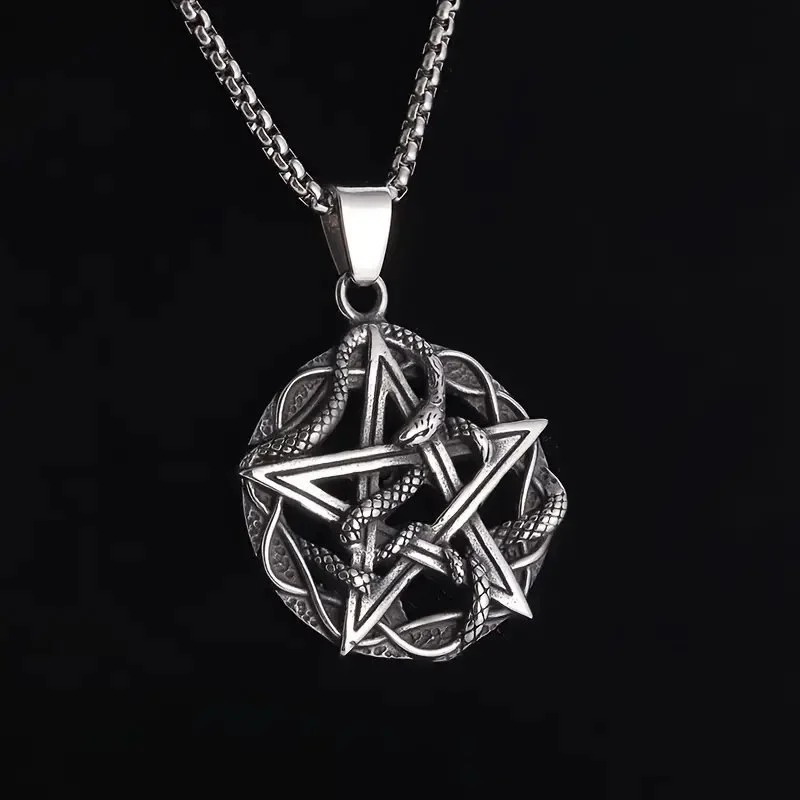Pentagram Snake Necklace 1.jpg
