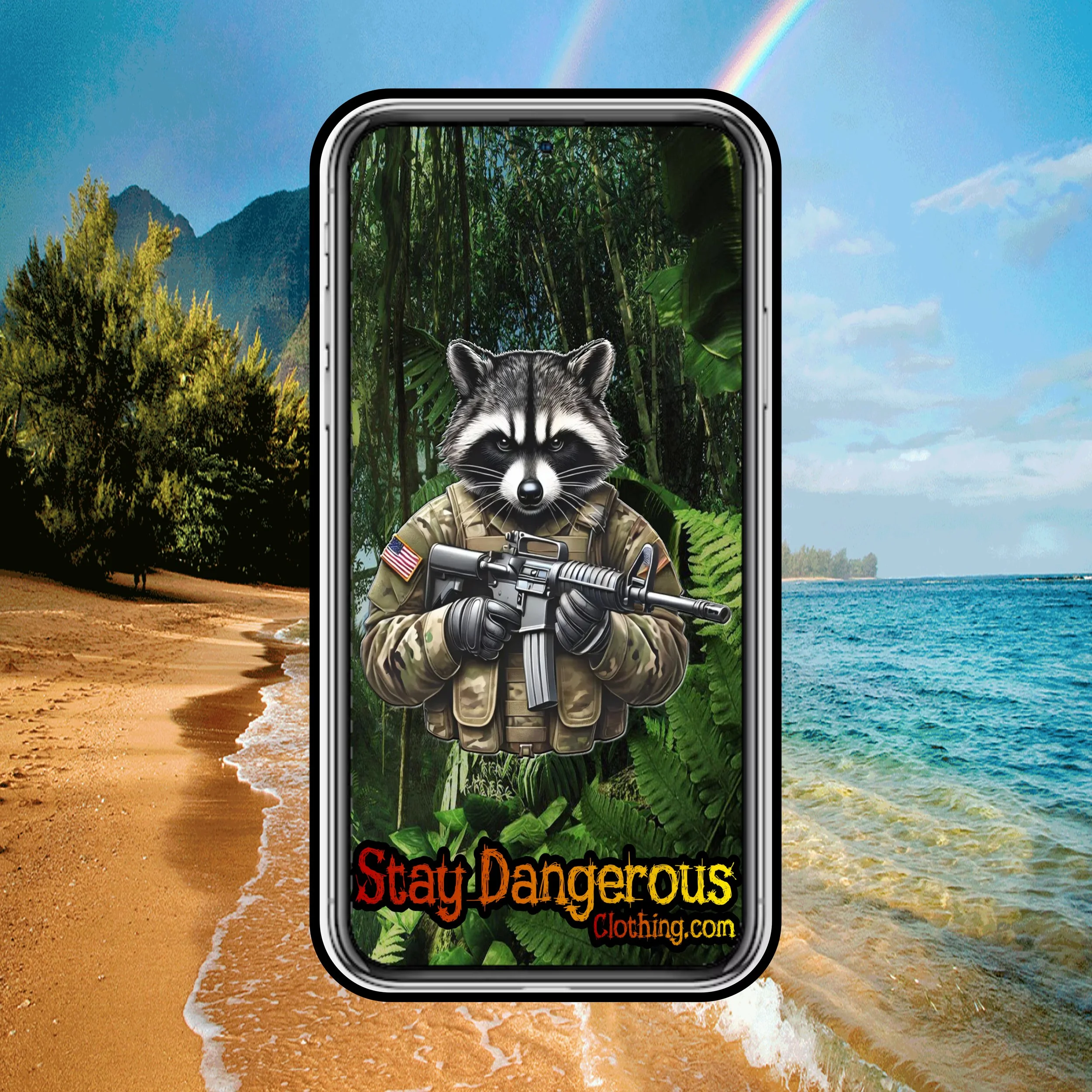 Stay Dangerous Cell Phone Background