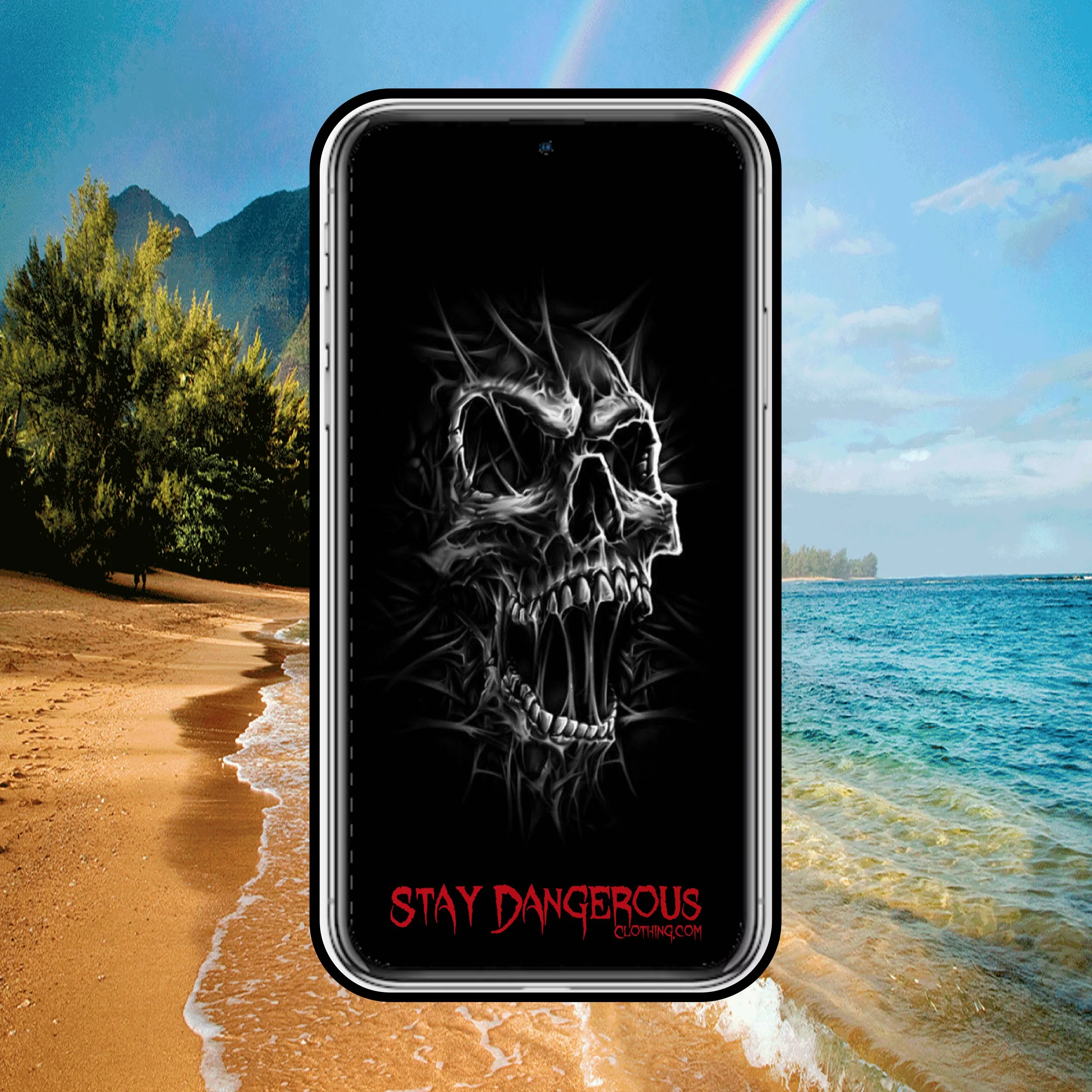 Stay Dangerous Cell Phone Background