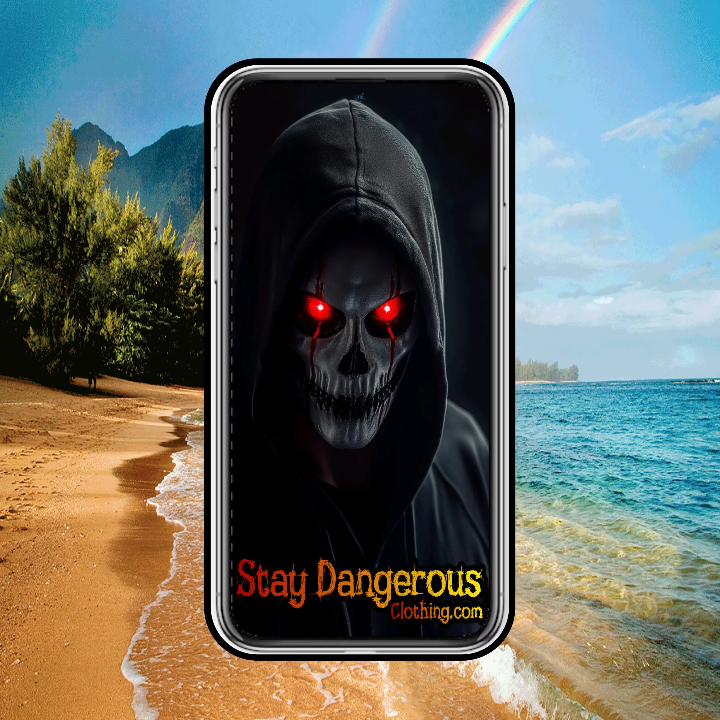 Stay Dangerous Cell Phone Background