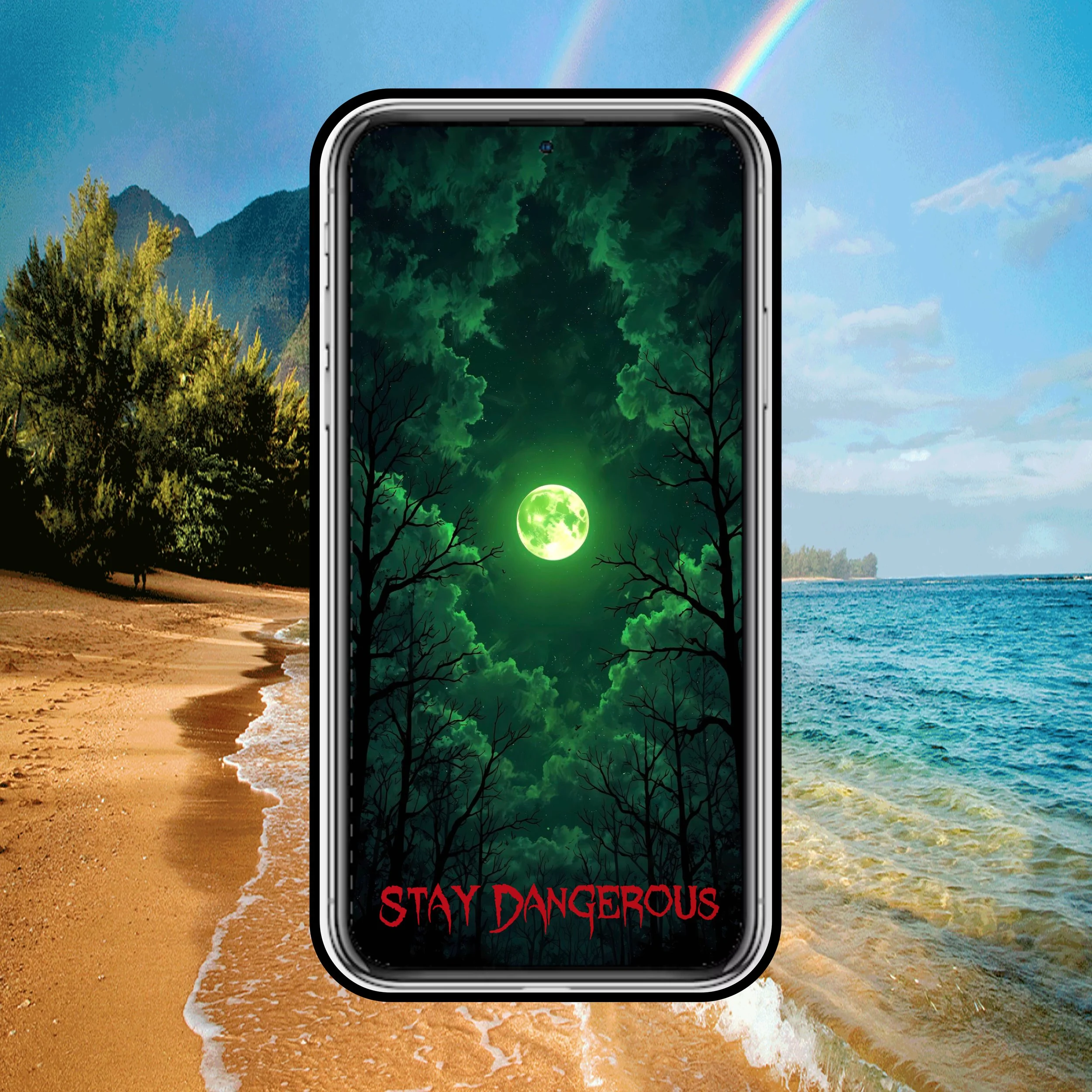 Stay Dangerous Cell Phone Background