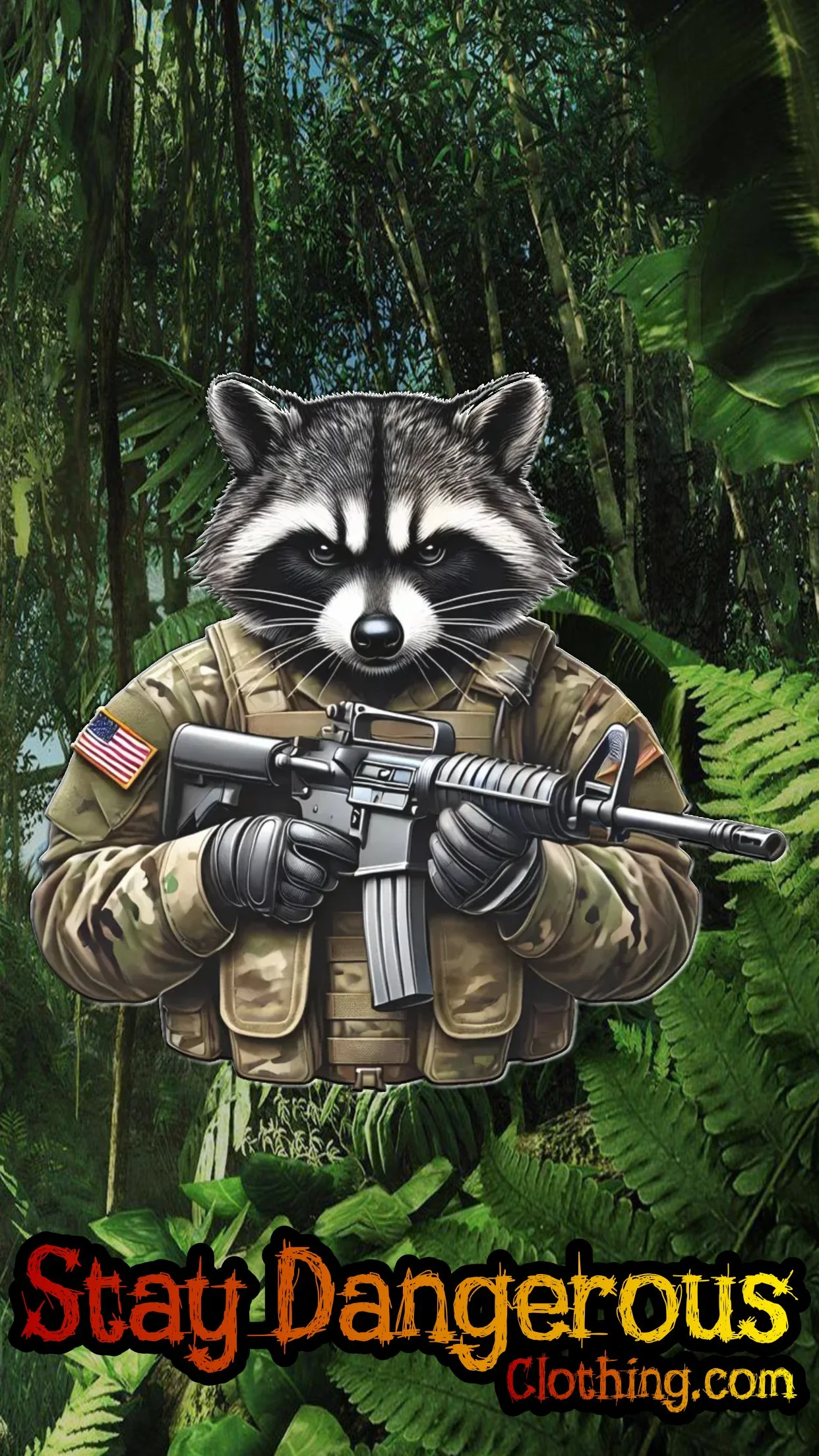 Stay Dangerous Cell Phone Background