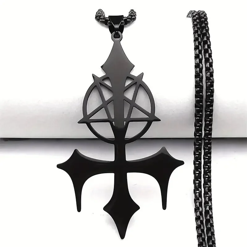 Stainless Steel Pentagram Necklace.4.jpg