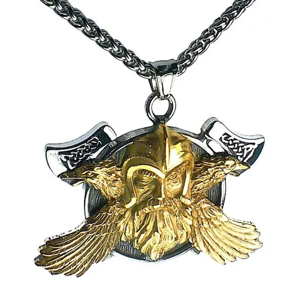 Viking Odin's Axe Men's Pendant Necklace5.jpg