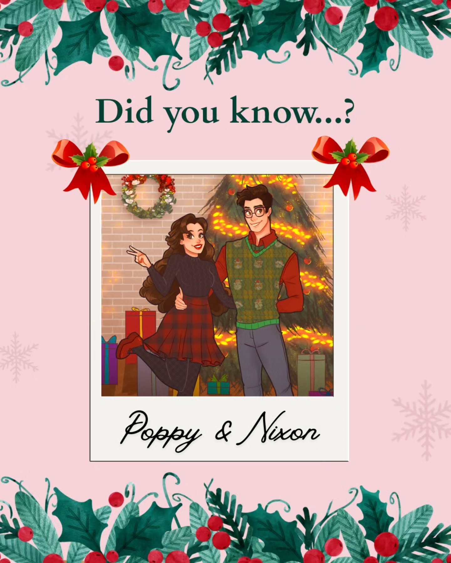 What happens when two Bi4Bi roommates with benefits try to survive a Christmas luncheon and a bar crawl at night? They turn into one messy, glued-at-the-hip disaster and pretend it&rsquo;s fine. ✨

Every year Poppy and Nixon swear they&rsquo;re &ldqu