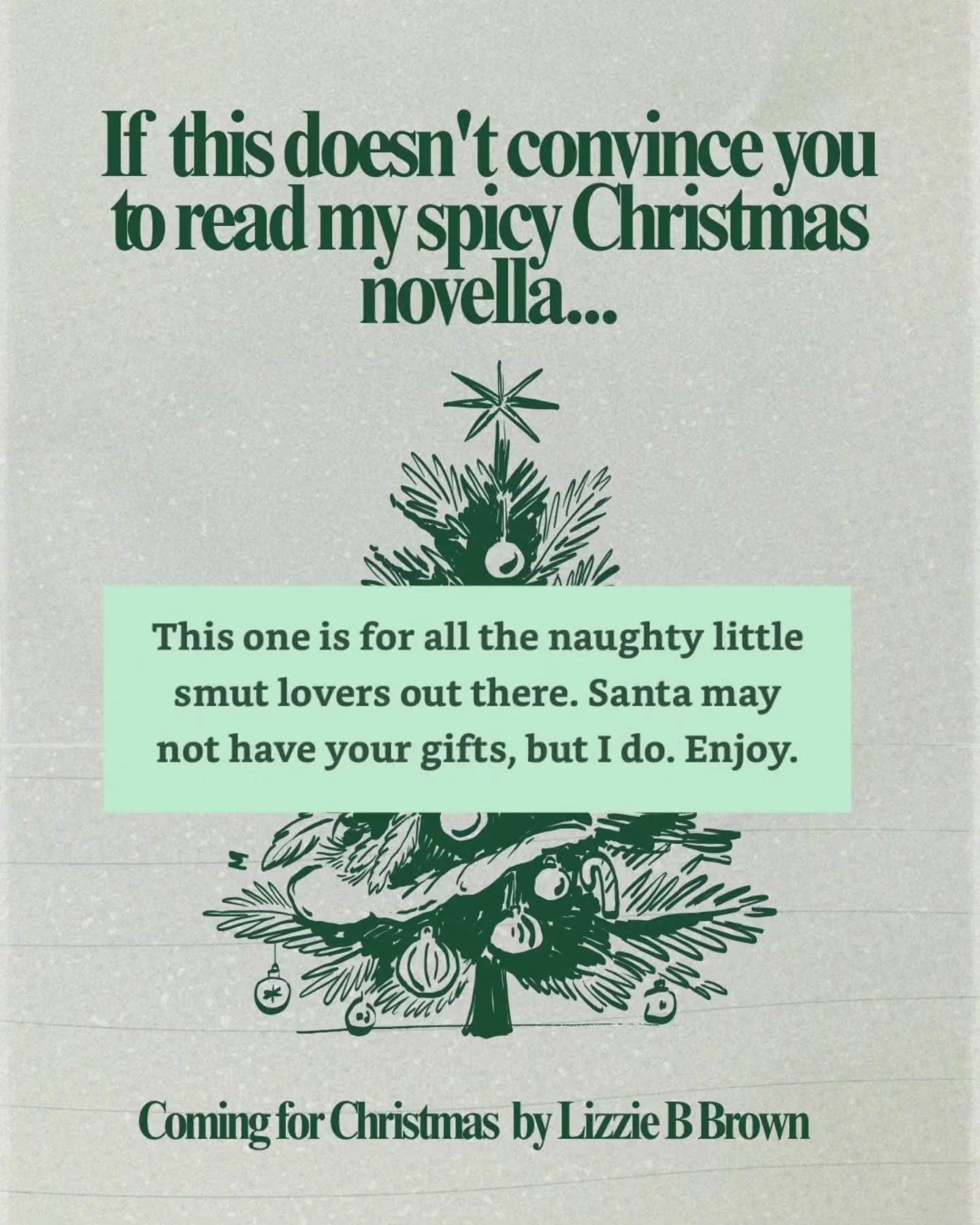 Spice up your Christmas TBR with two best friends who share everything&mdash;even a bed. 🥵

The holidays are tricky enough without adding romance into the mix. That's why Nixon&mdash;best friend, roommate, and Christmas bar crawl partner&mdash;and I