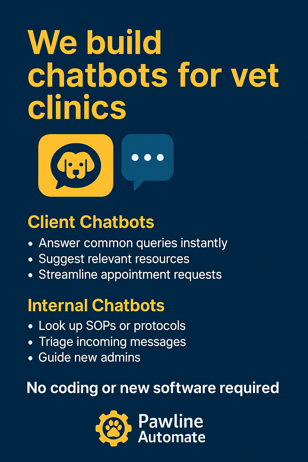 The Benefits of AI Chatbots for Veterinary Clinics: A Practical Guide for Modern Practices