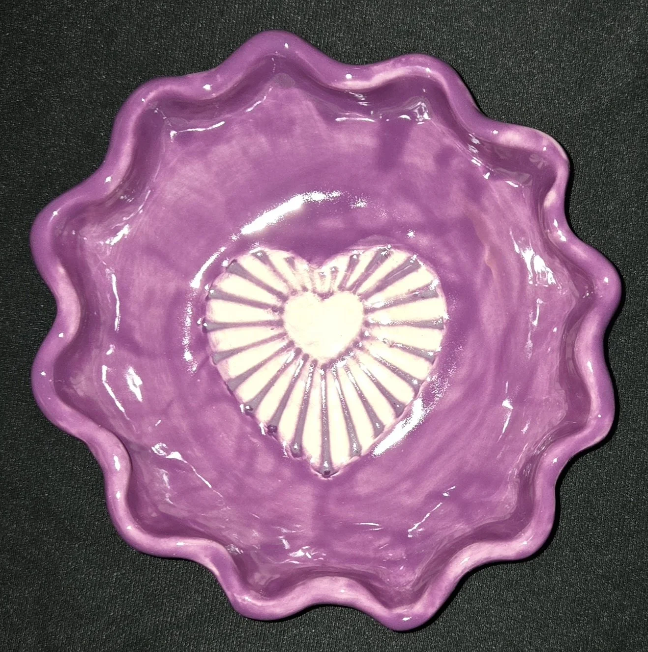 Purple Heart Sunburst