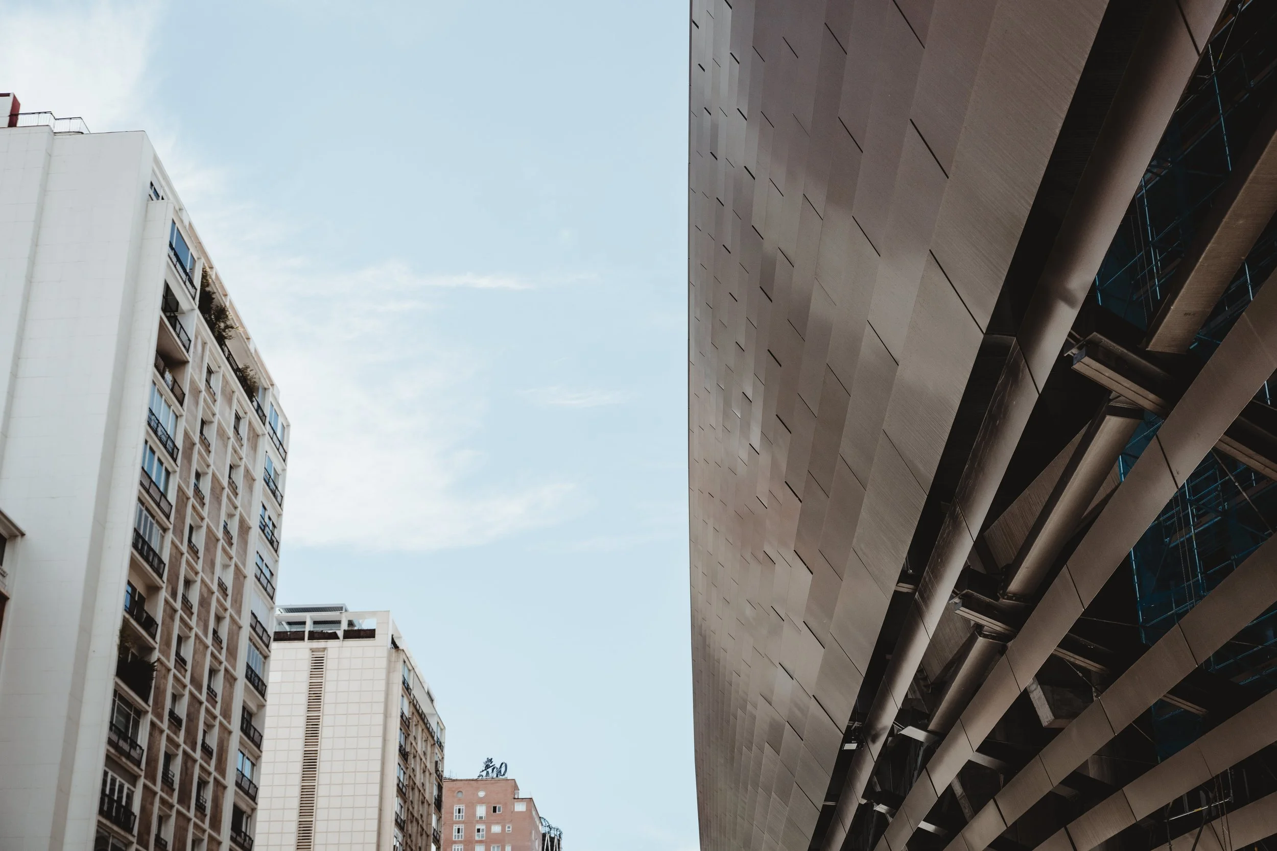 Building Bernabeu: how the metal sheets of the stadium are being made.