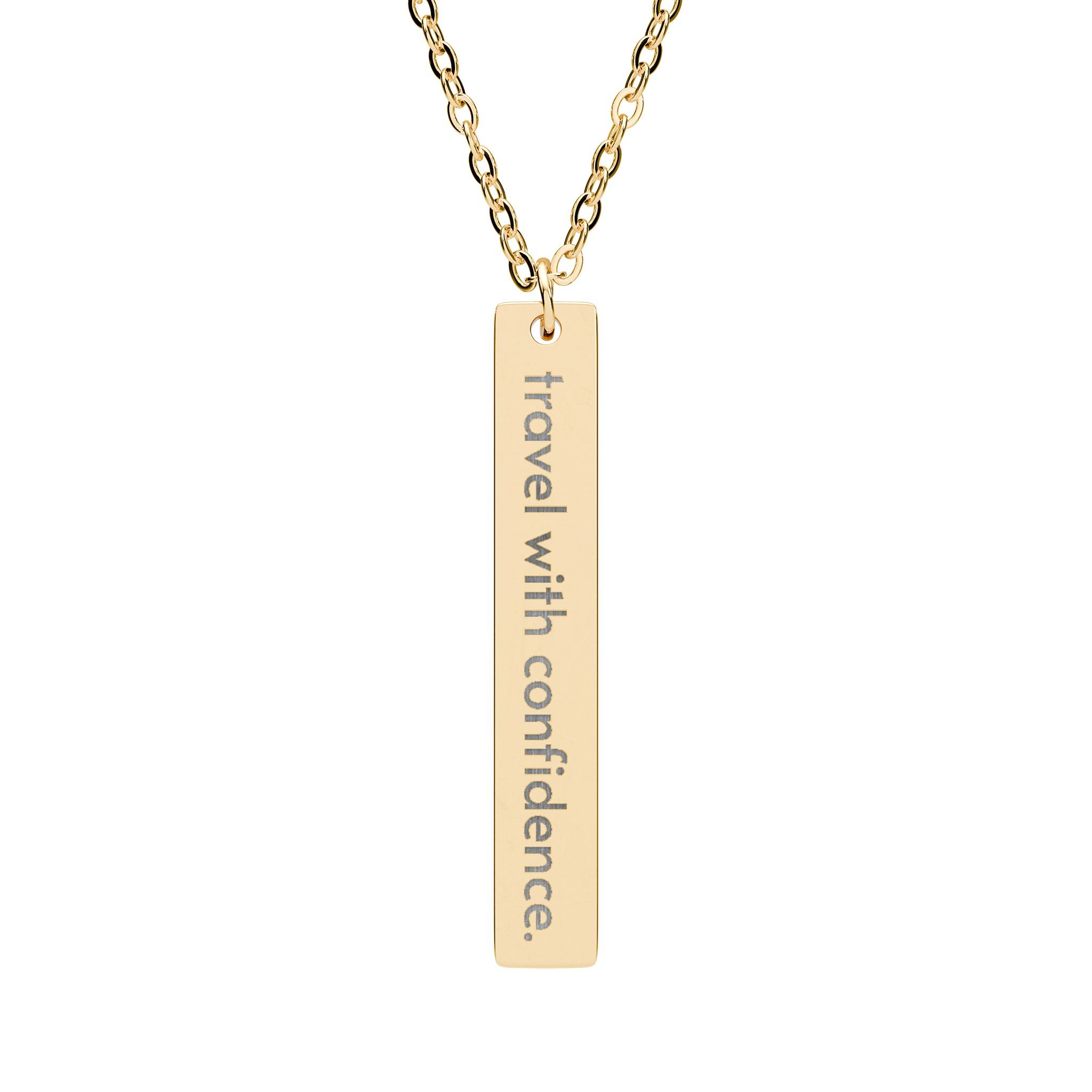 Travel With Confidence Necklace